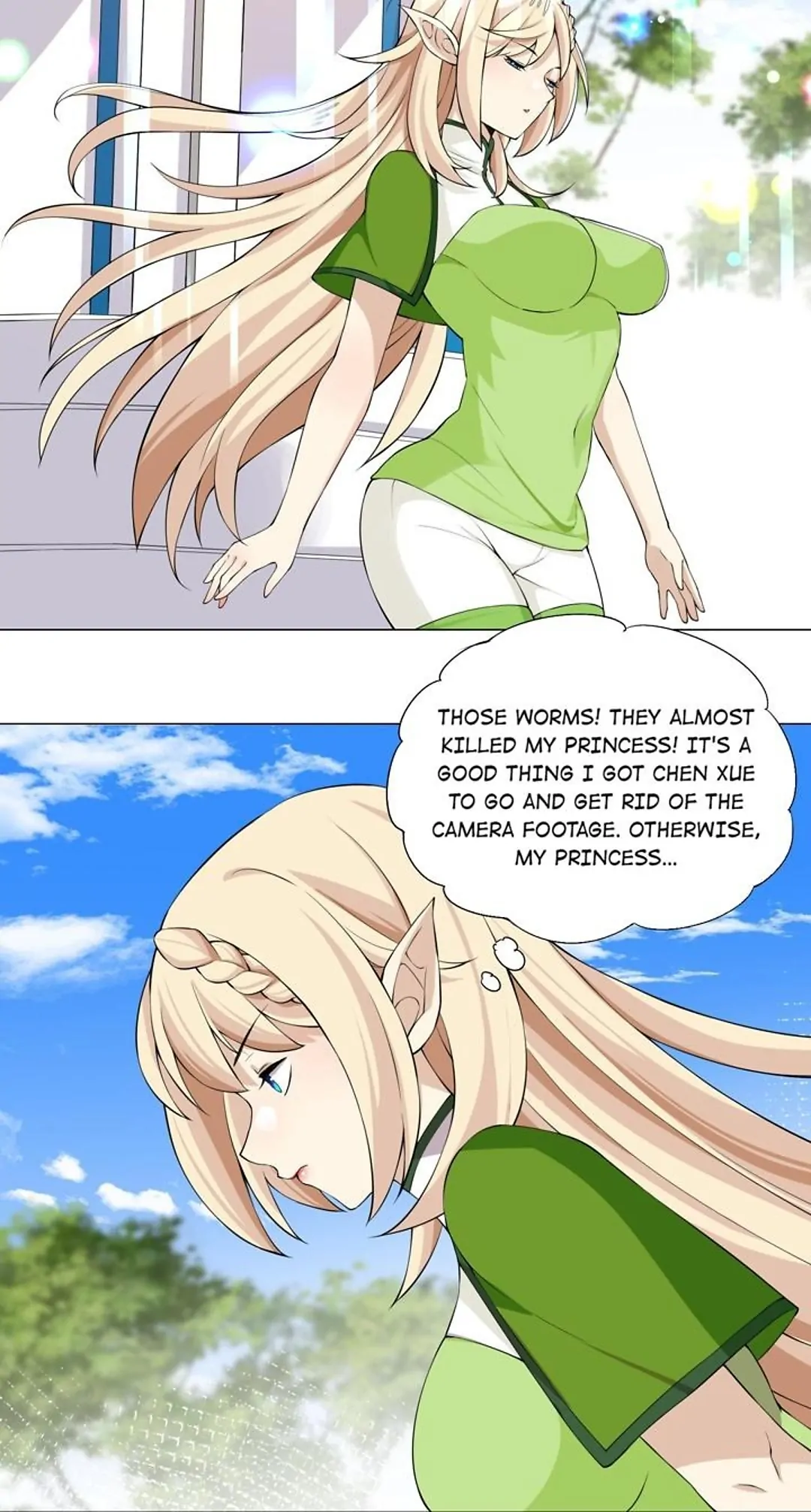 I Was Reincarnated Into a Super God, but Also Become a Lucky 666 Princess of Destiny Chapter 31 - page 28