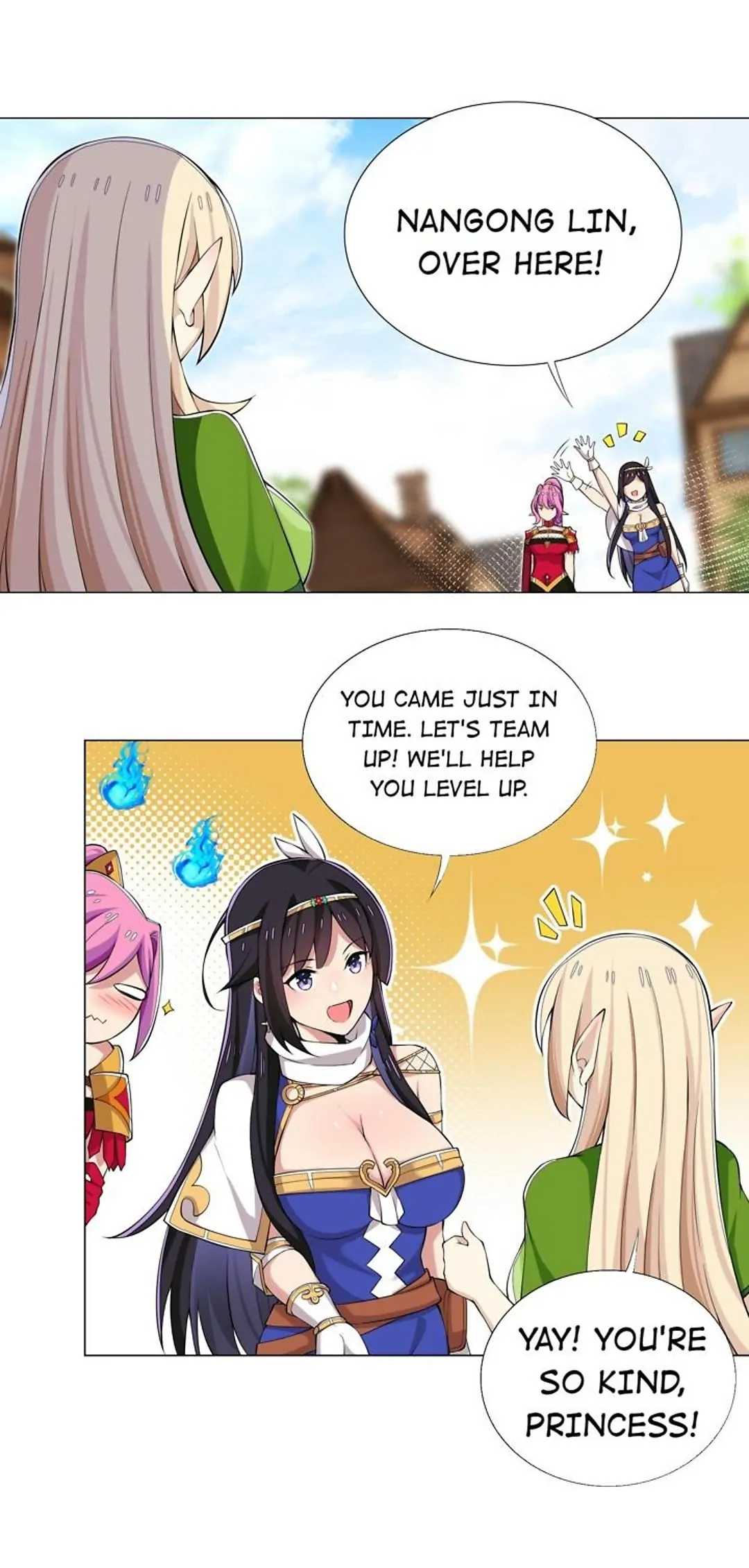 I Was Reincarnated Into a Super God, but Also Become a Lucky 666 Princess of Destiny Chapter 31 - page 30