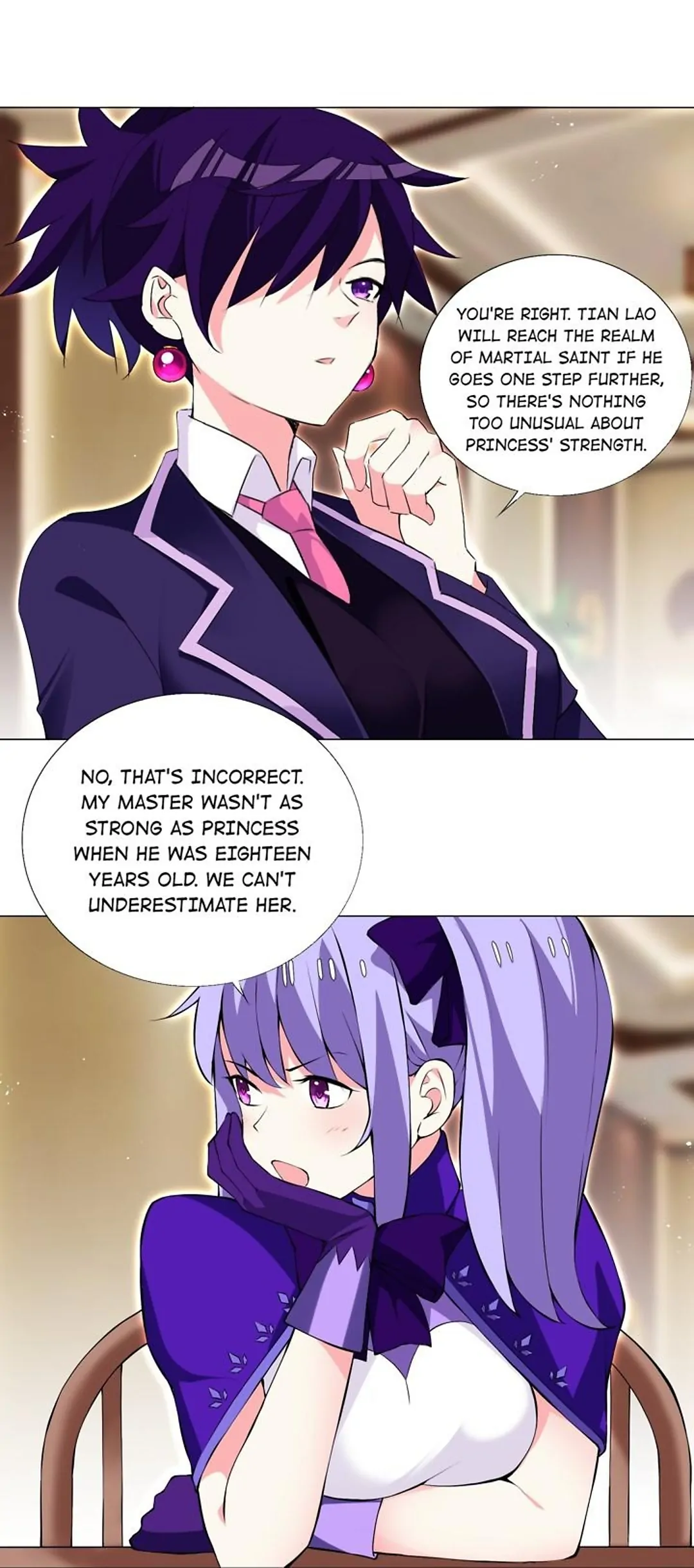 I Was Reincarnated Into a Super God, but Also Become a Lucky 666 Princess of Destiny Chapter 58 - page 6