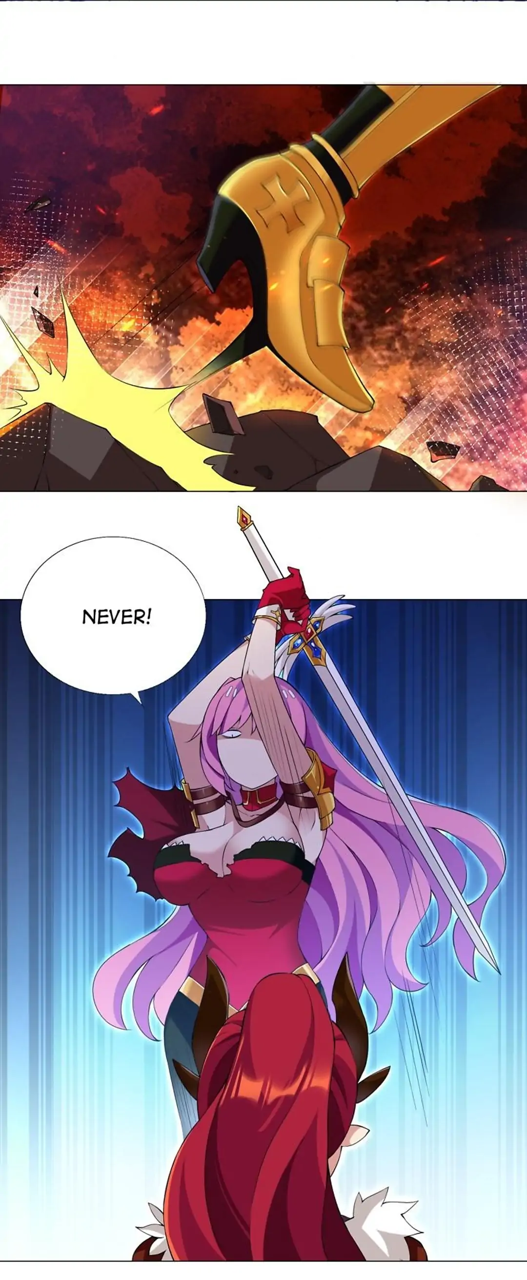 I Was Reincarnated Into a Super God, but Also Become a Lucky 666 Princess of Destiny Chapter 59 - page 5
