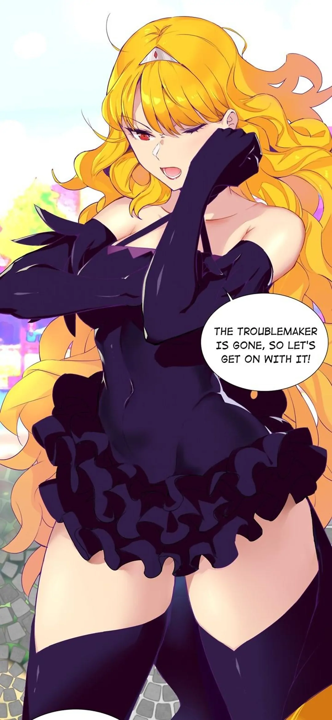 I Was Reincarnated Into a Super God, but Also Become a Lucky 666 Princess of Destiny Chapter 70 - page 2