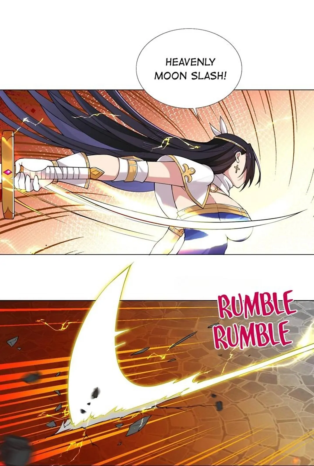 I Was Reincarnated Into a Super God, but Also Become a Lucky 666 Princess of Destiny Chapter 32 - page 12