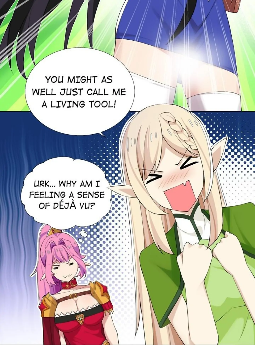 I Was Reincarnated Into a Super God, but Also Become a Lucky 666 Princess of Destiny Chapter 33 - page 21