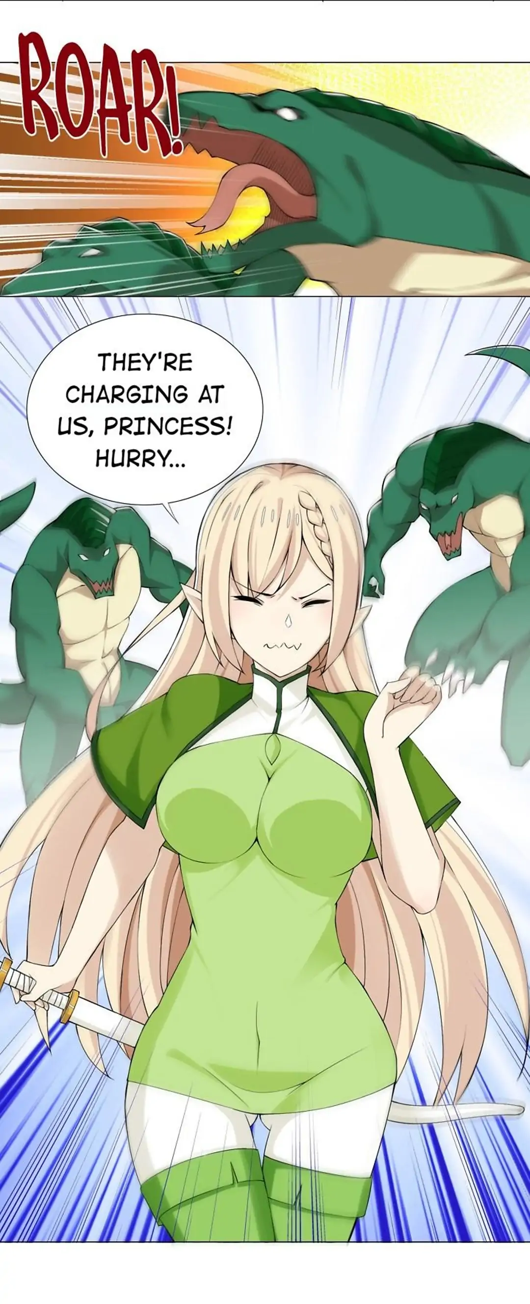 I Was Reincarnated Into a Super God, but Also Become a Lucky 666 Princess of Destiny Chapter 33 - page 4