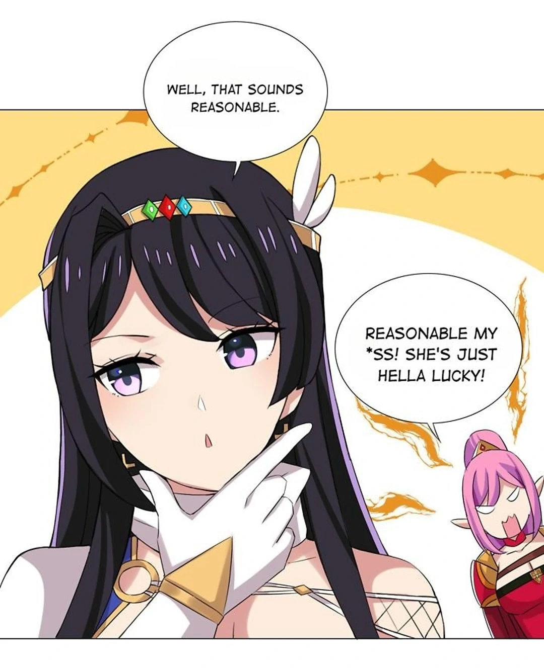 I Was Reincarnated Into a Super God, but Also Become a Lucky 666 Princess of Destiny Chapter 34 - page 31