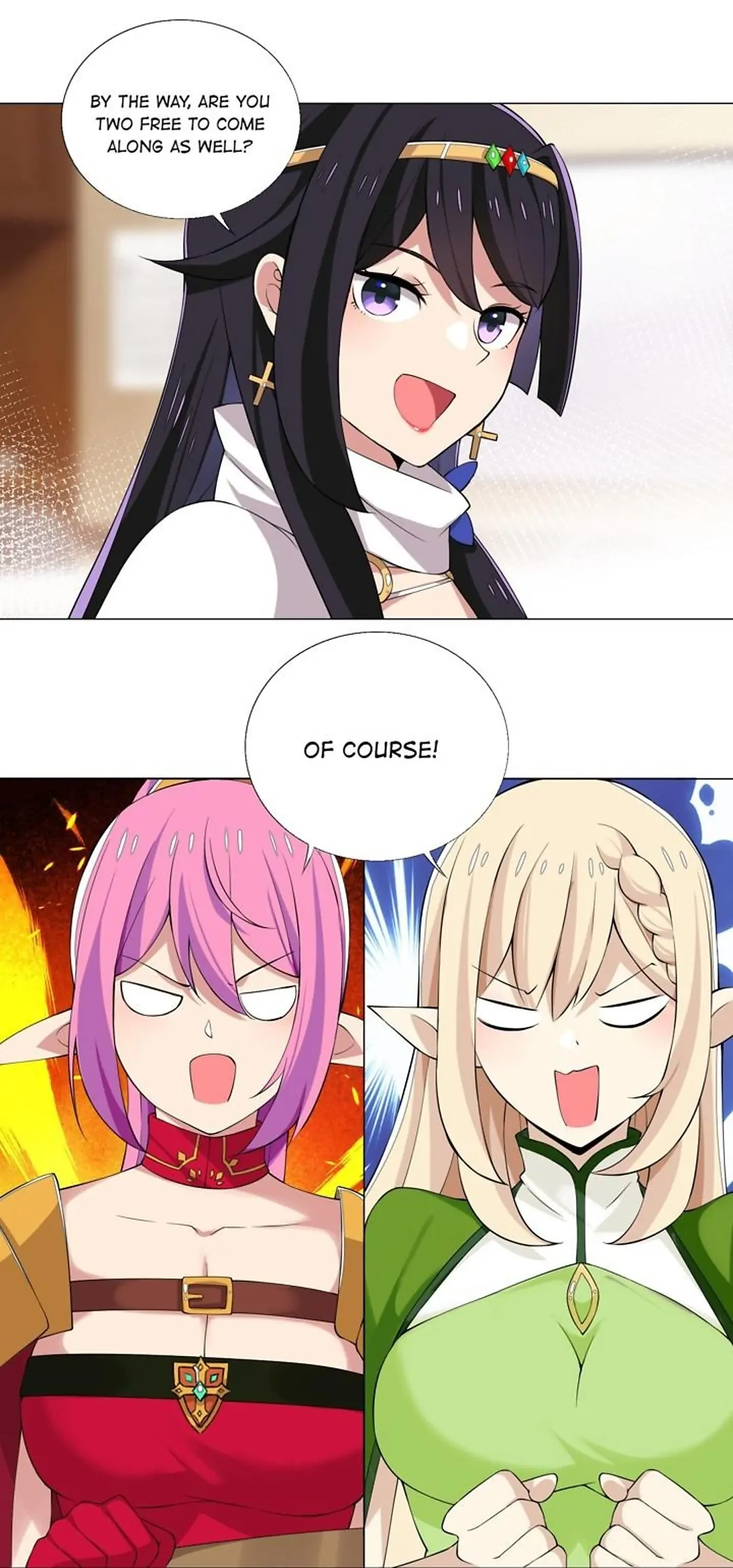 I Was Reincarnated Into a Super God, but Also Become a Lucky 666 Princess of Destiny Chapter 35 - page 16