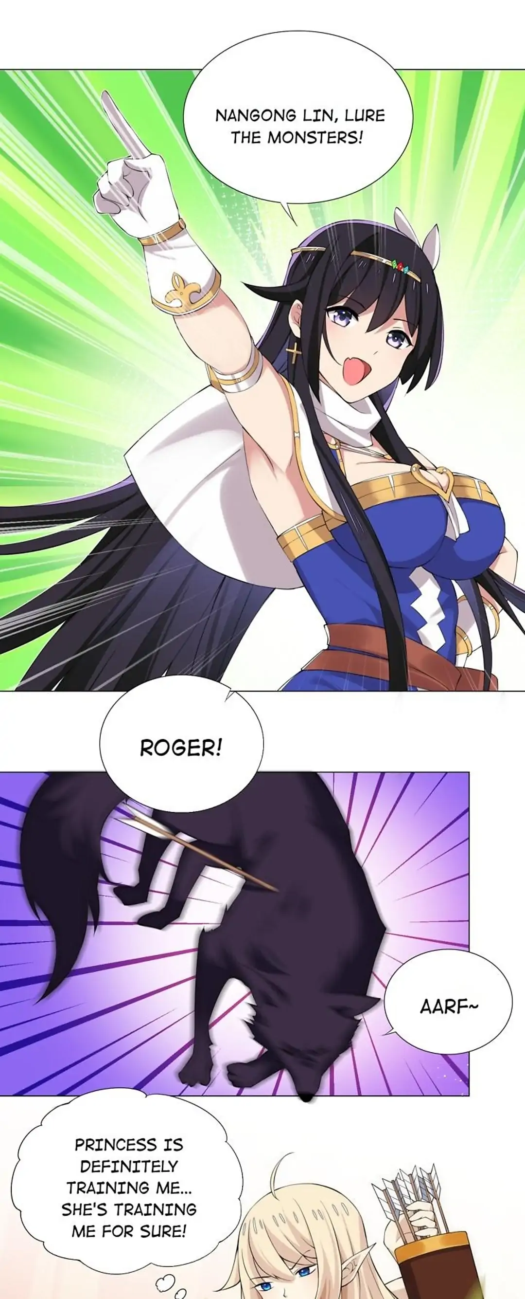 I Was Reincarnated Into a Super God, but Also Become a Lucky 666 Princess of Destiny Chapter 35 - page 29