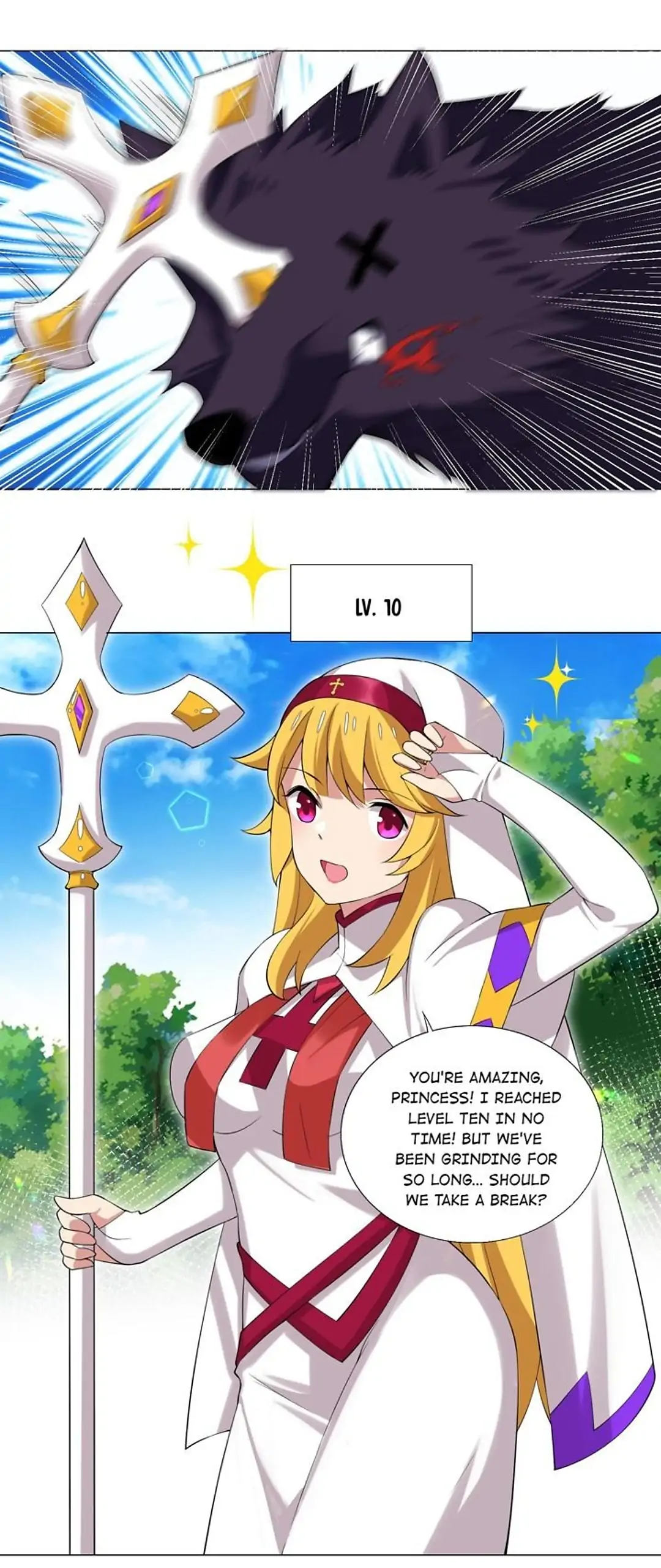 I Was Reincarnated Into a Super God, but Also Become a Lucky 666 Princess of Destiny Chapter 35 - page 32