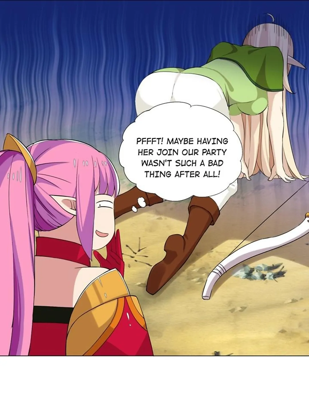 I Was Reincarnated Into a Super God, but Also Become a Lucky 666 Princess of Destiny Chapter 35 - page 34