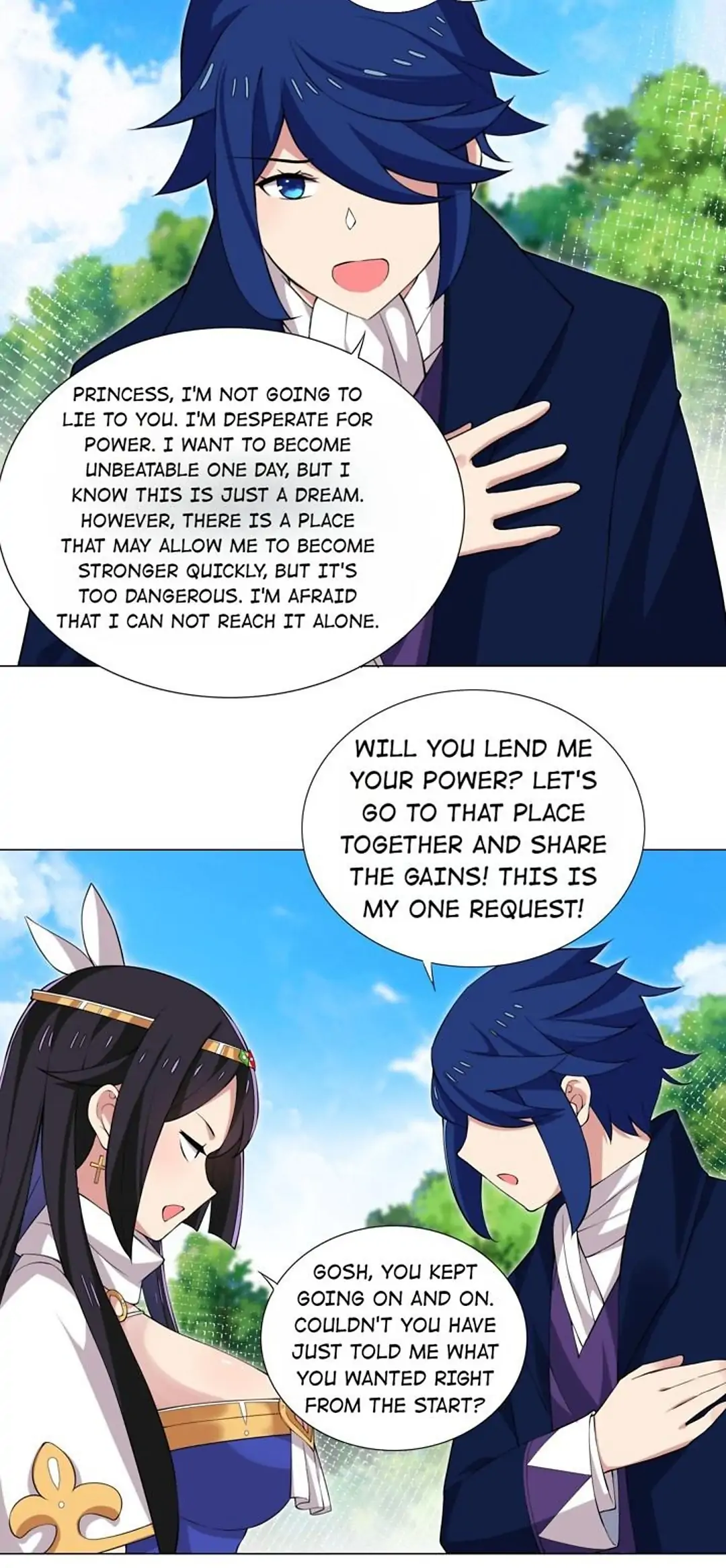 I Was Reincarnated Into a Super God, but Also Become a Lucky 666 Princess of Destiny Chapter 36 - page 15