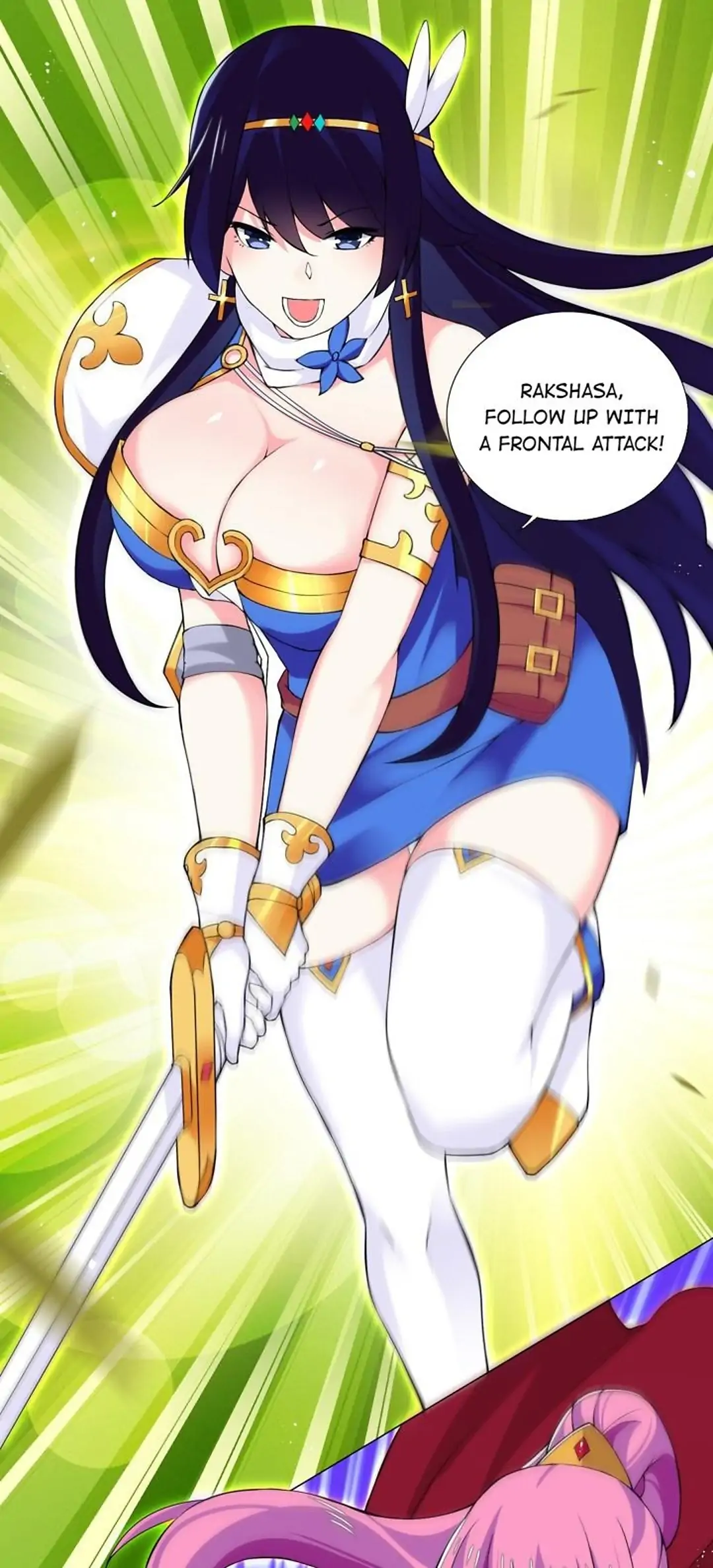 I Was Reincarnated Into a Super God, but Also Become a Lucky 666 Princess of Destiny Chapter 41 - page 2