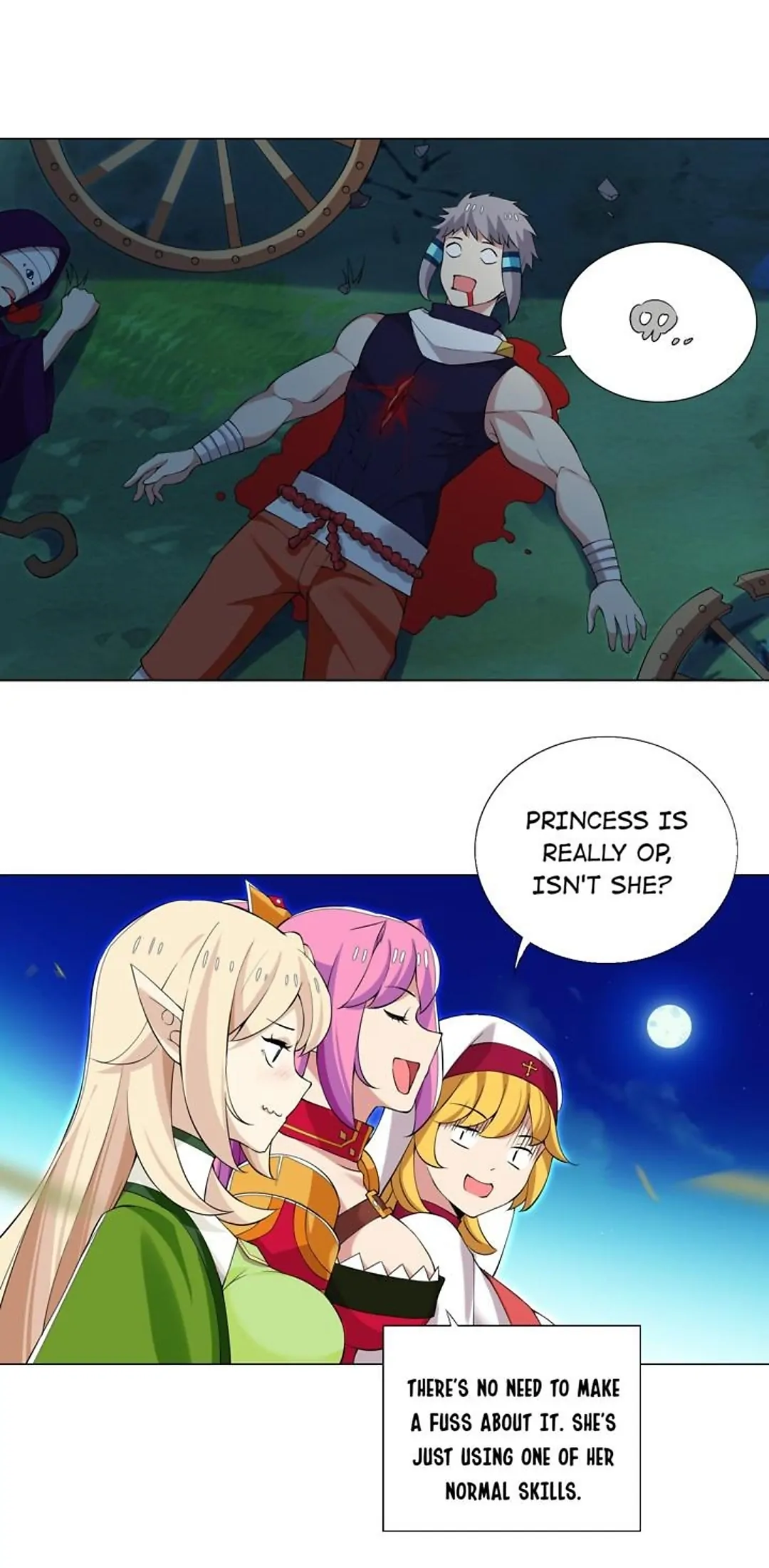 I Was Reincarnated Into a Super God, but Also Become a Lucky 666 Princess of Destiny Chapter 41 - page 25