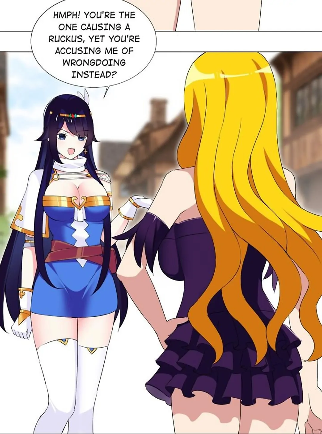 I Was Reincarnated Into a Super God, but Also Become a Lucky 666 Princess of Destiny Chapter 54 - page 23
