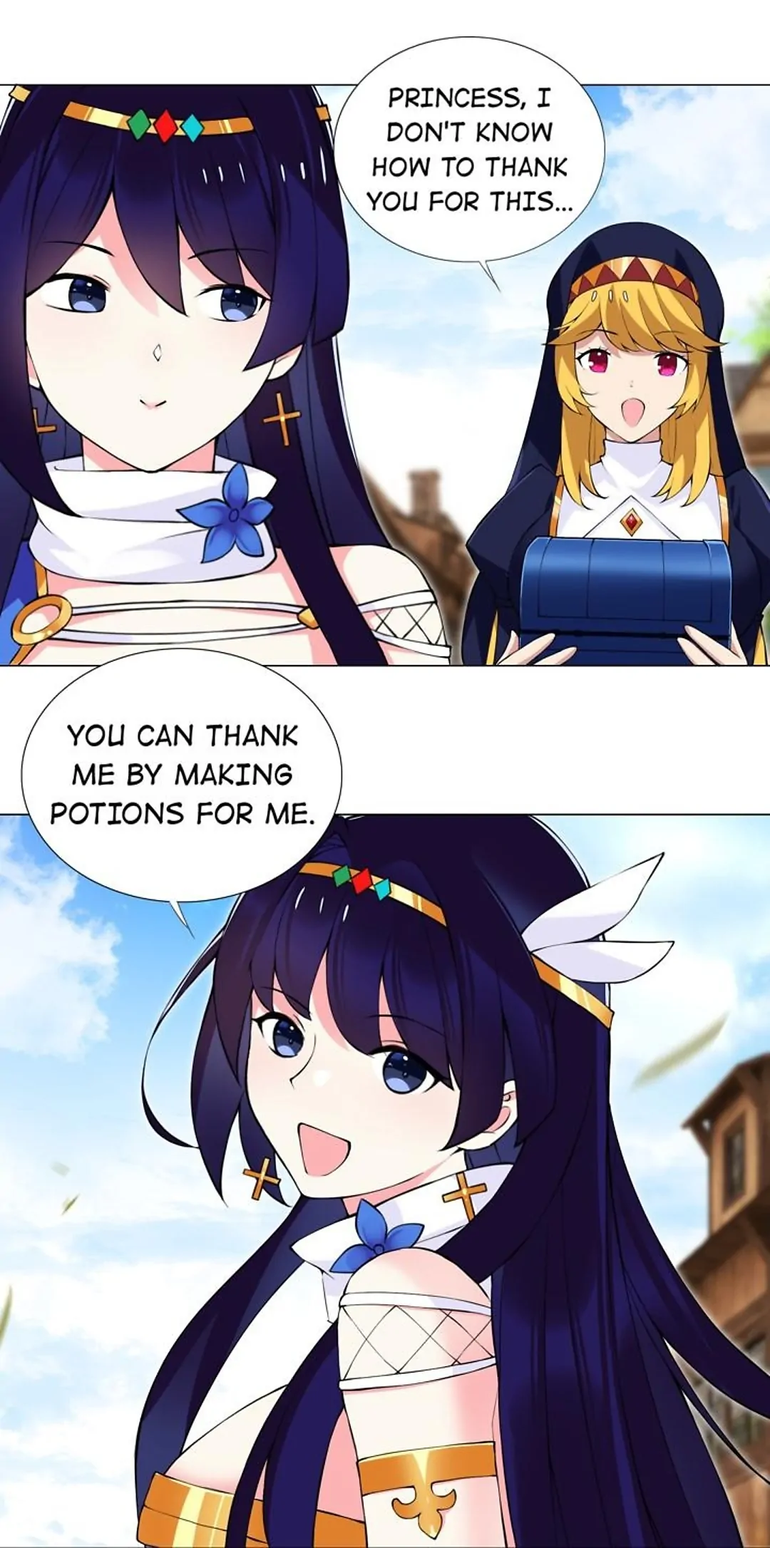 I Was Reincarnated Into a Super God, but Also Become a Lucky 666 Princess of Destiny Chapter 54 - page 9