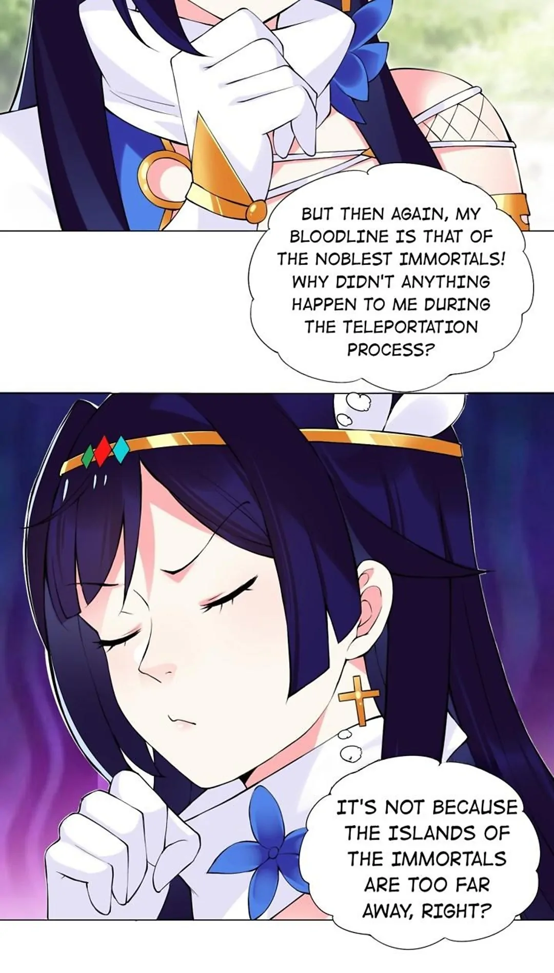 I Was Reincarnated Into a Super God, but Also Become a Lucky 666 Princess of Destiny Chapter 53 - page 15