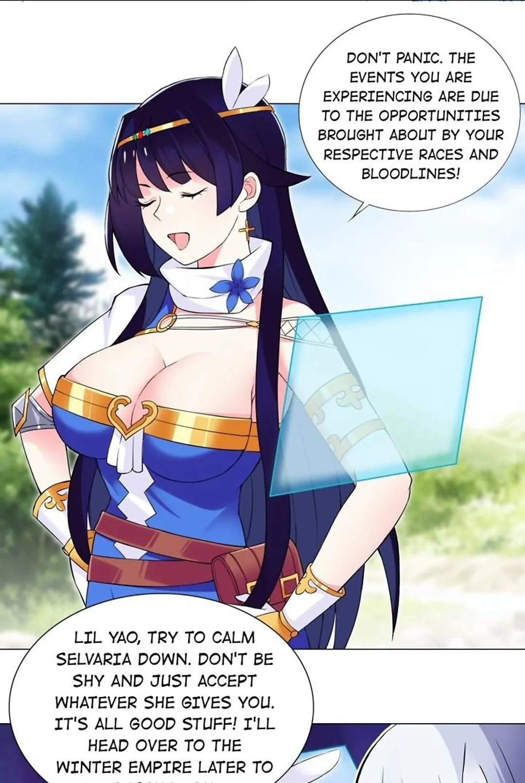 I Was Reincarnated Into a Super God, but Also Become a Lucky 666 Princess of Destiny Chapter 53 - page 23