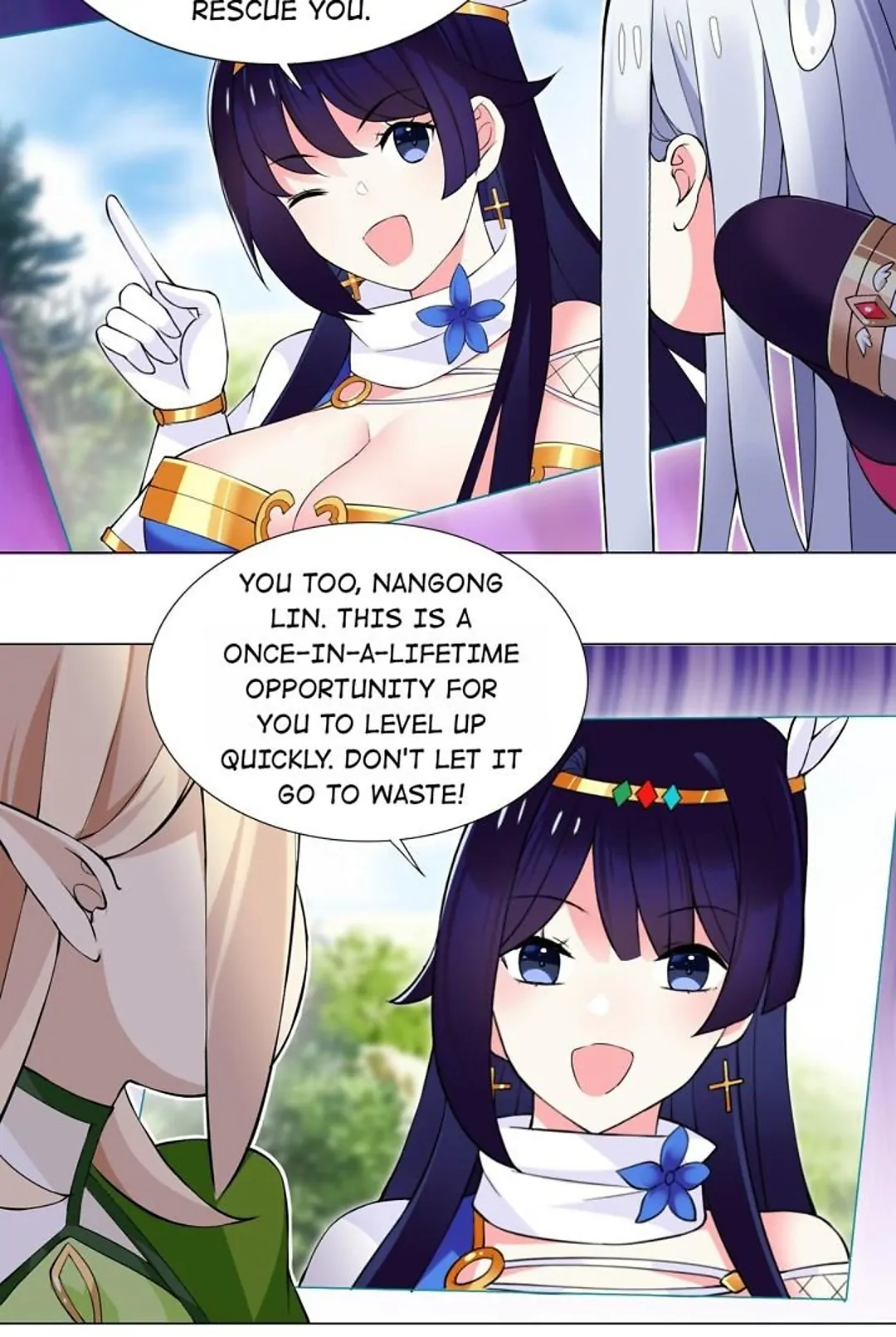 I Was Reincarnated Into a Super God, but Also Become a Lucky 666 Princess of Destiny Chapter 53 - page 24