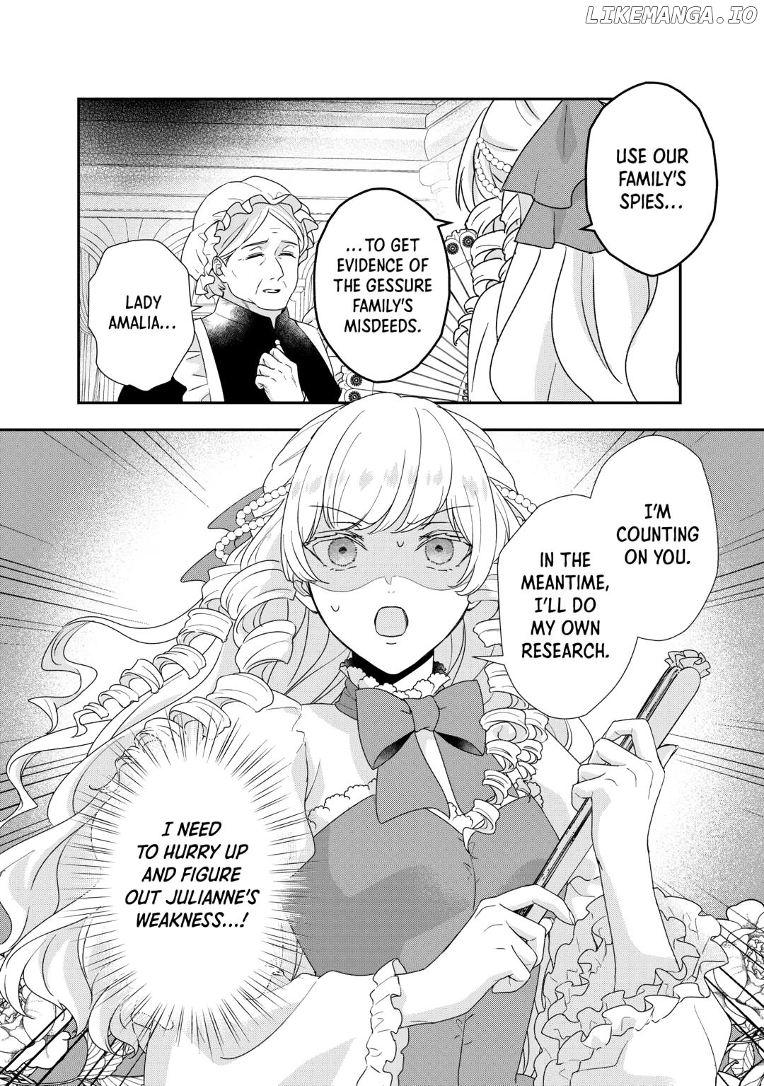 The Struggles of a Reincarnated Marquess's Daughter--- I'll Be Taken Down in Style! Chapter 32 - page 2