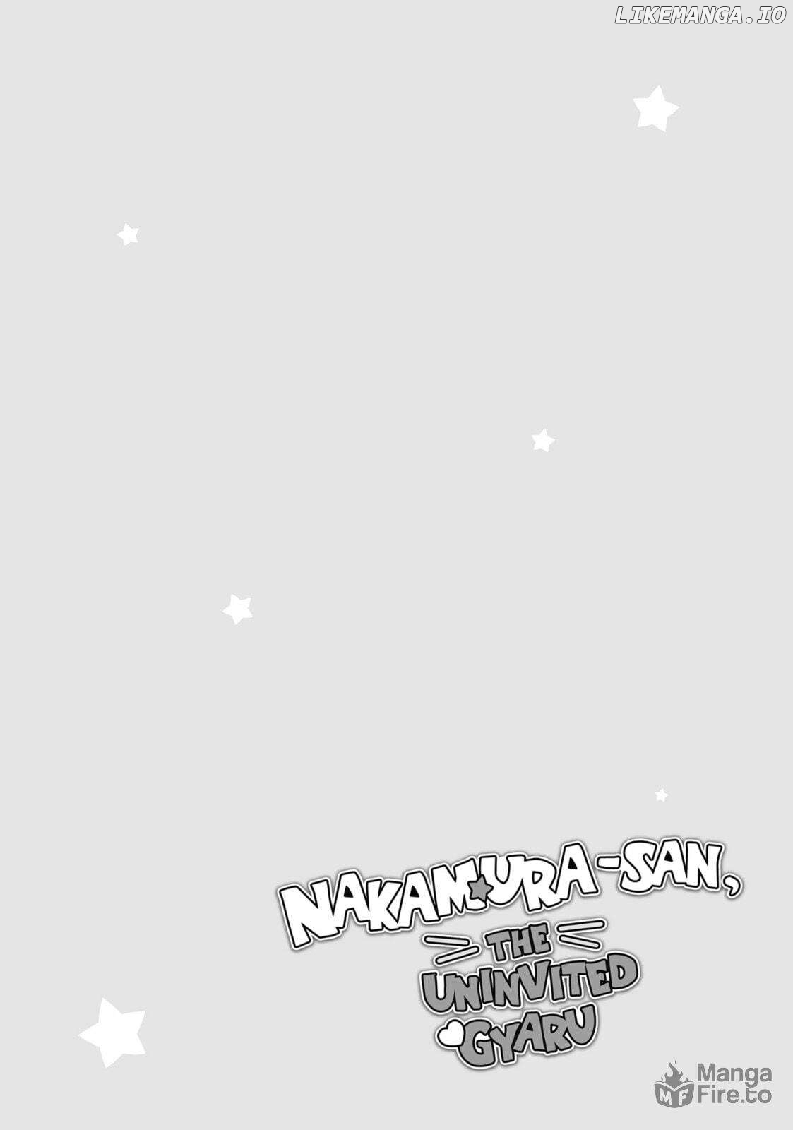 Nakamura-San, The Uninvited Gyaru Chapter 27 - page 18