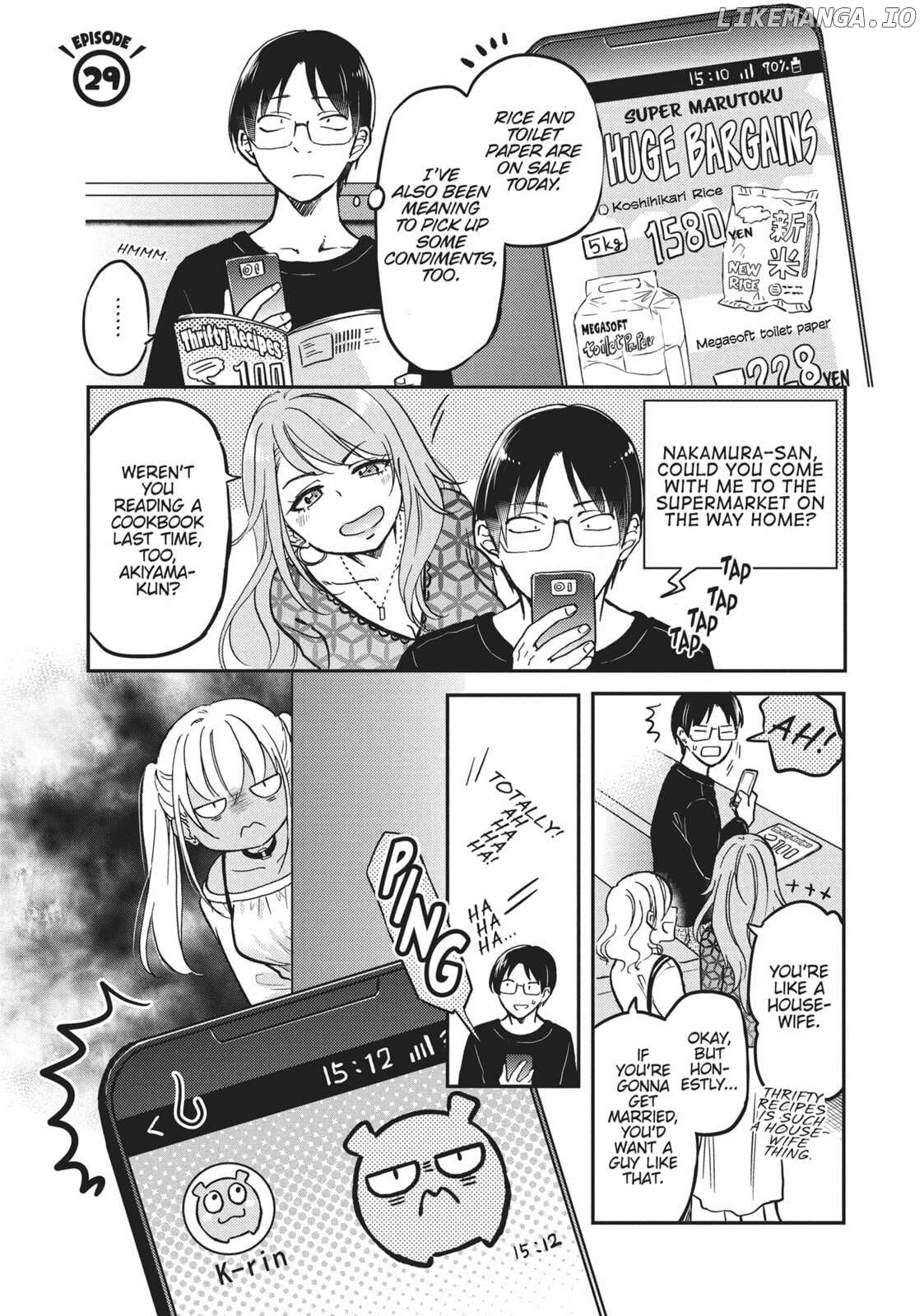 Nakamura-San, The Uninvited Gyaru Chapter 29 - page 1