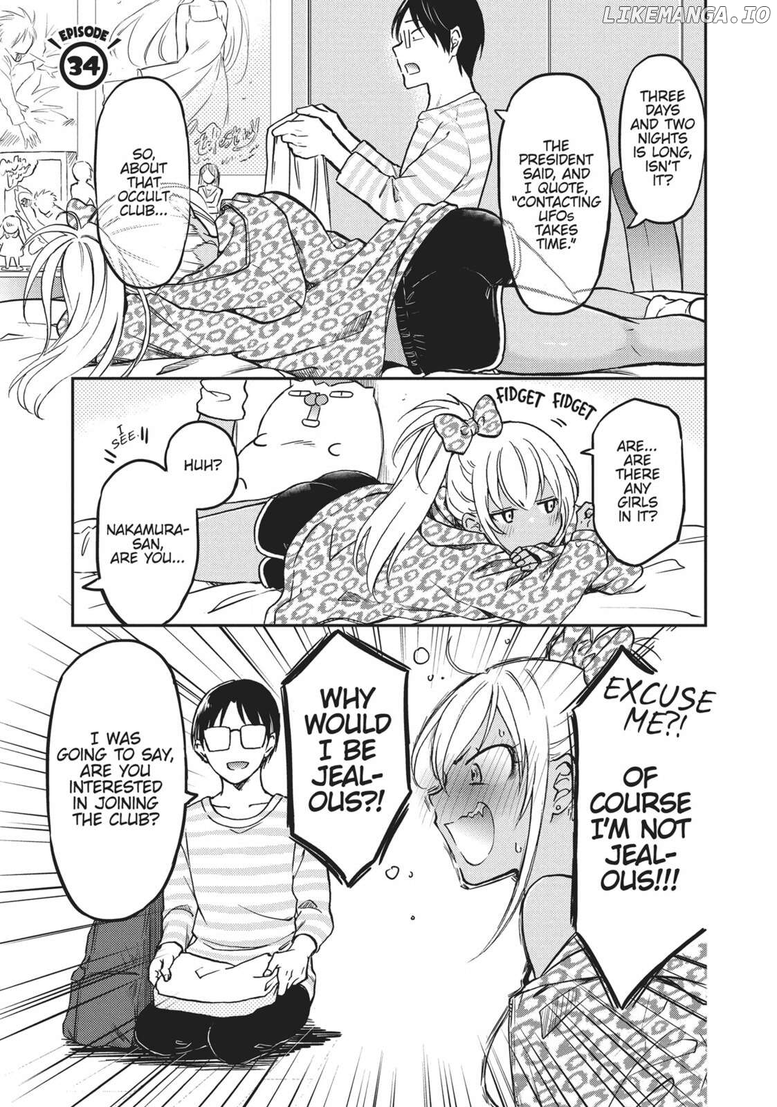 Nakamura-San, The Uninvited Gyaru Chapter 34 - page 1