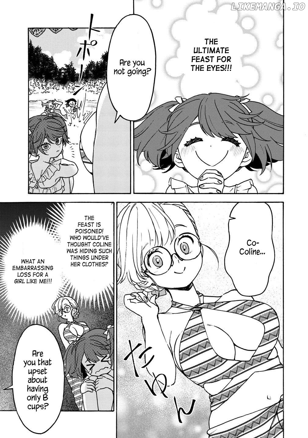 Onna Chara de Isekai Ten'i shite Cheatppoi kedo Zako Chara na no de Medatazu Heiwa na Shomin wo Mezashimasu! Chapter 8.1 - page 3