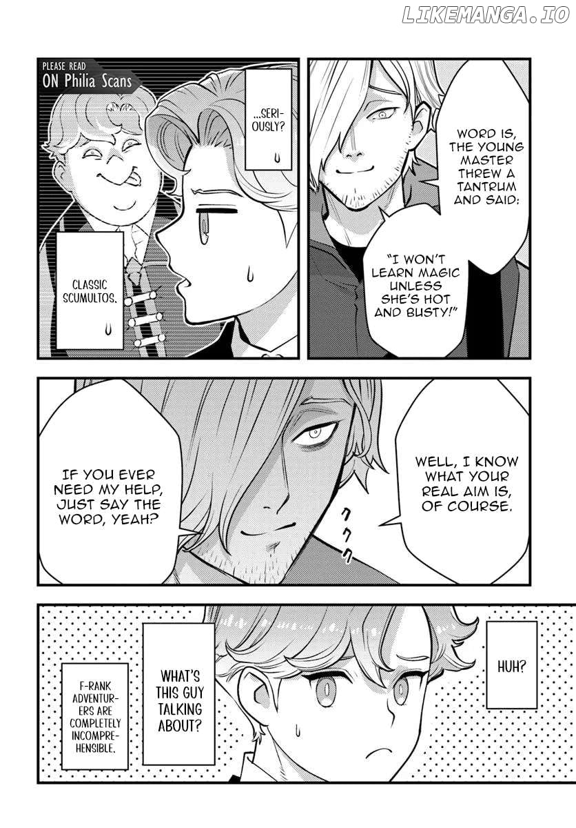 Kuzuless Oblige 18-kin ge sekai no kuzu akuyaku ni tensei shite shimatta ore wa, gensaku chishiki no chikara de dōshite mo mobu jinsei o tsukamitoritai. Chapter 6.2 - page 4