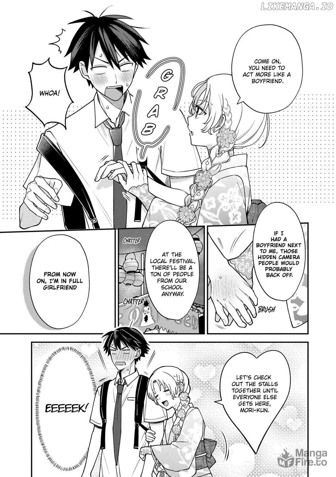 Inaho-kun wa Nise Kanojo no Hazu na no ni Chapter 10 - page 3