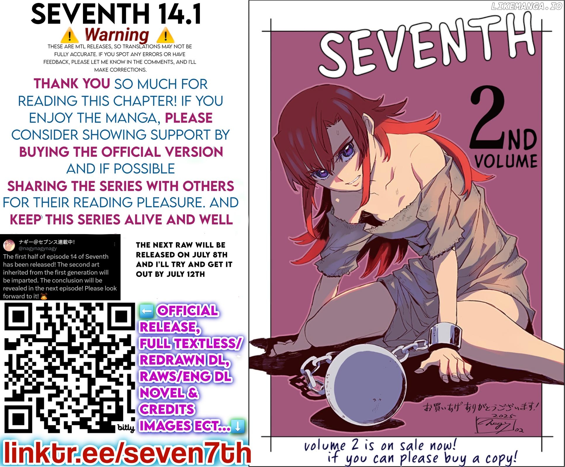 Seventh - Manga Chapter 14.1 - page 17