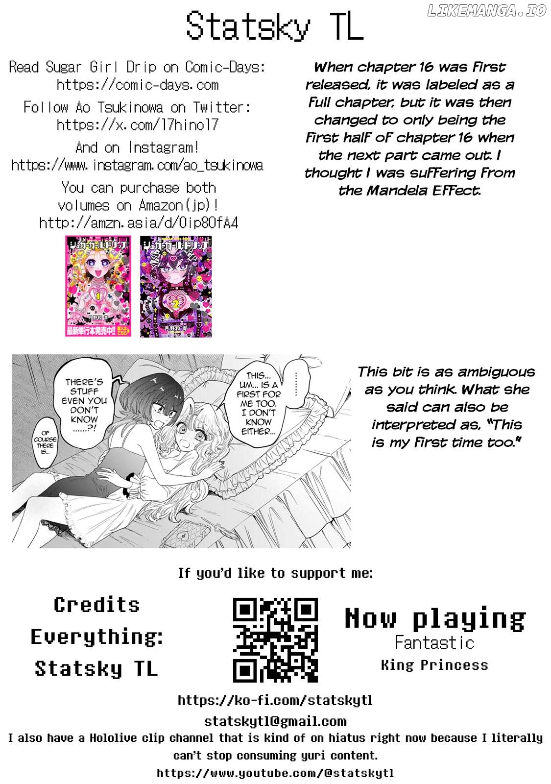 Sugar Girl Drip Chapter 16.2 - page 21