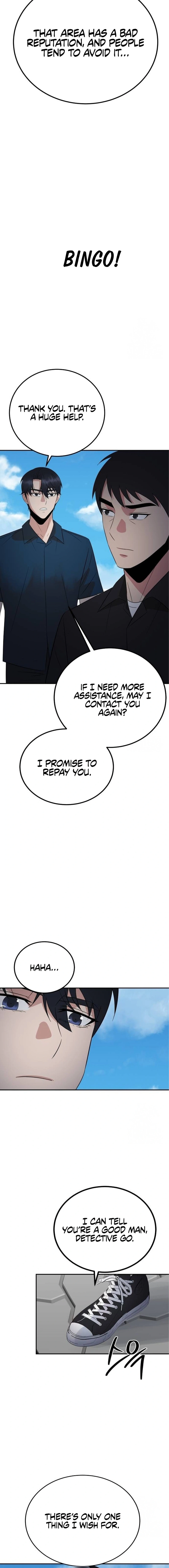 THE REINCARNATED COP WHO STRIKES WITH WEALTH Chapter 36 - page 9