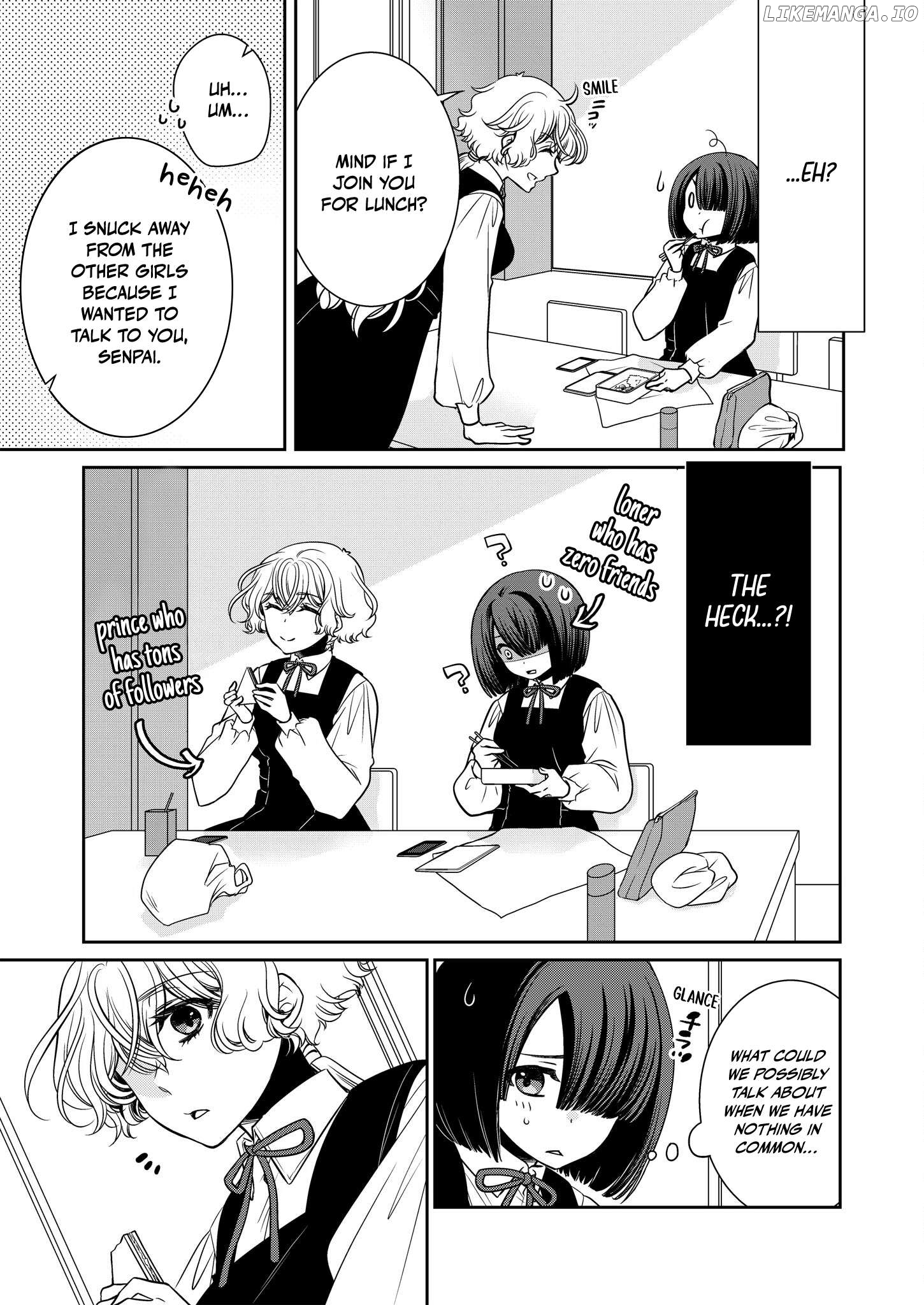 Jyoshikou no Ouji-sama ga Watashi shika Ganchyuu ni nai rashii Yuri Anthology Comic Chapter 4 - page 11