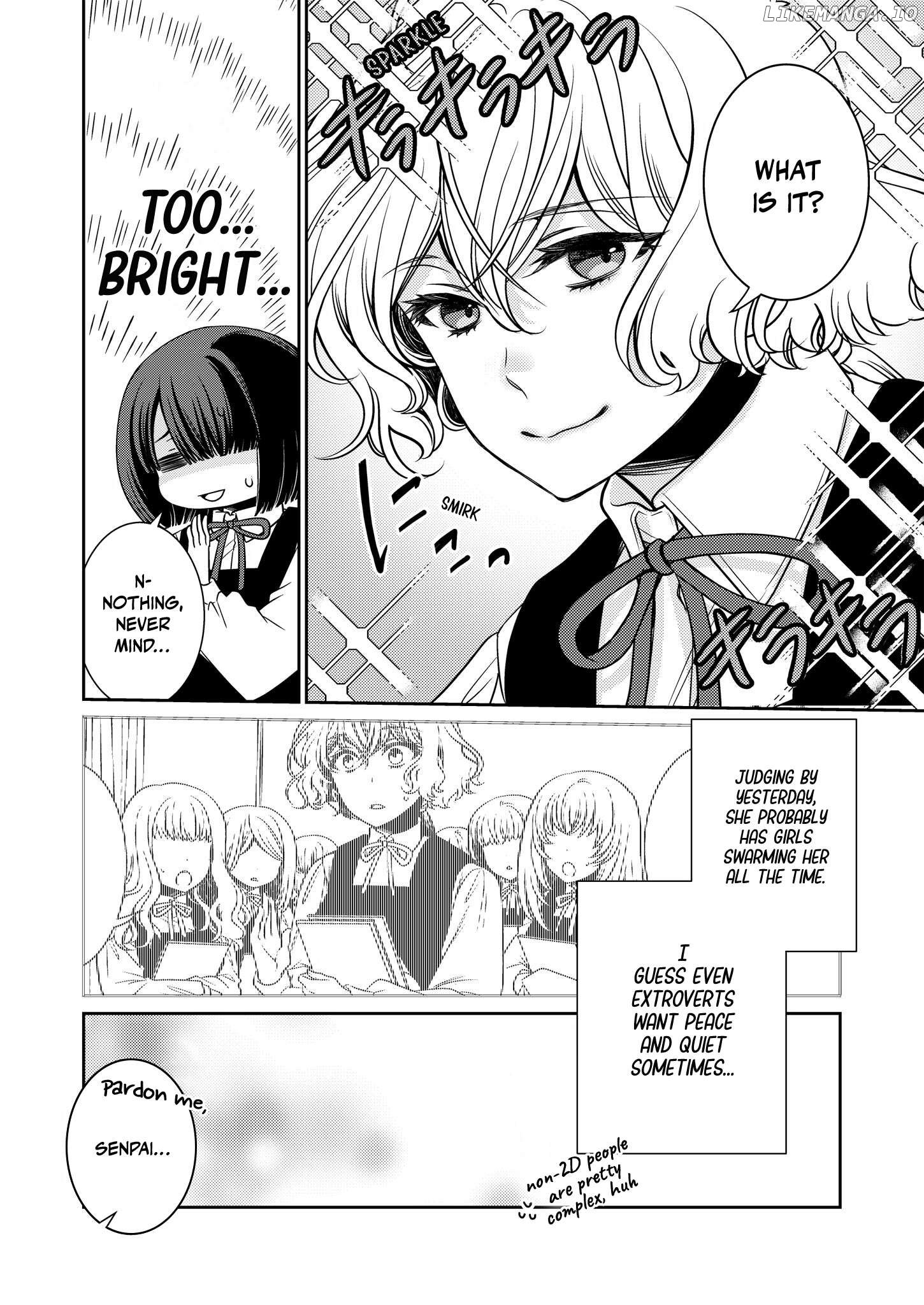 Jyoshikou no Ouji-sama ga Watashi shika Ganchyuu ni nai rashii Yuri Anthology Comic Chapter 4 - page 12