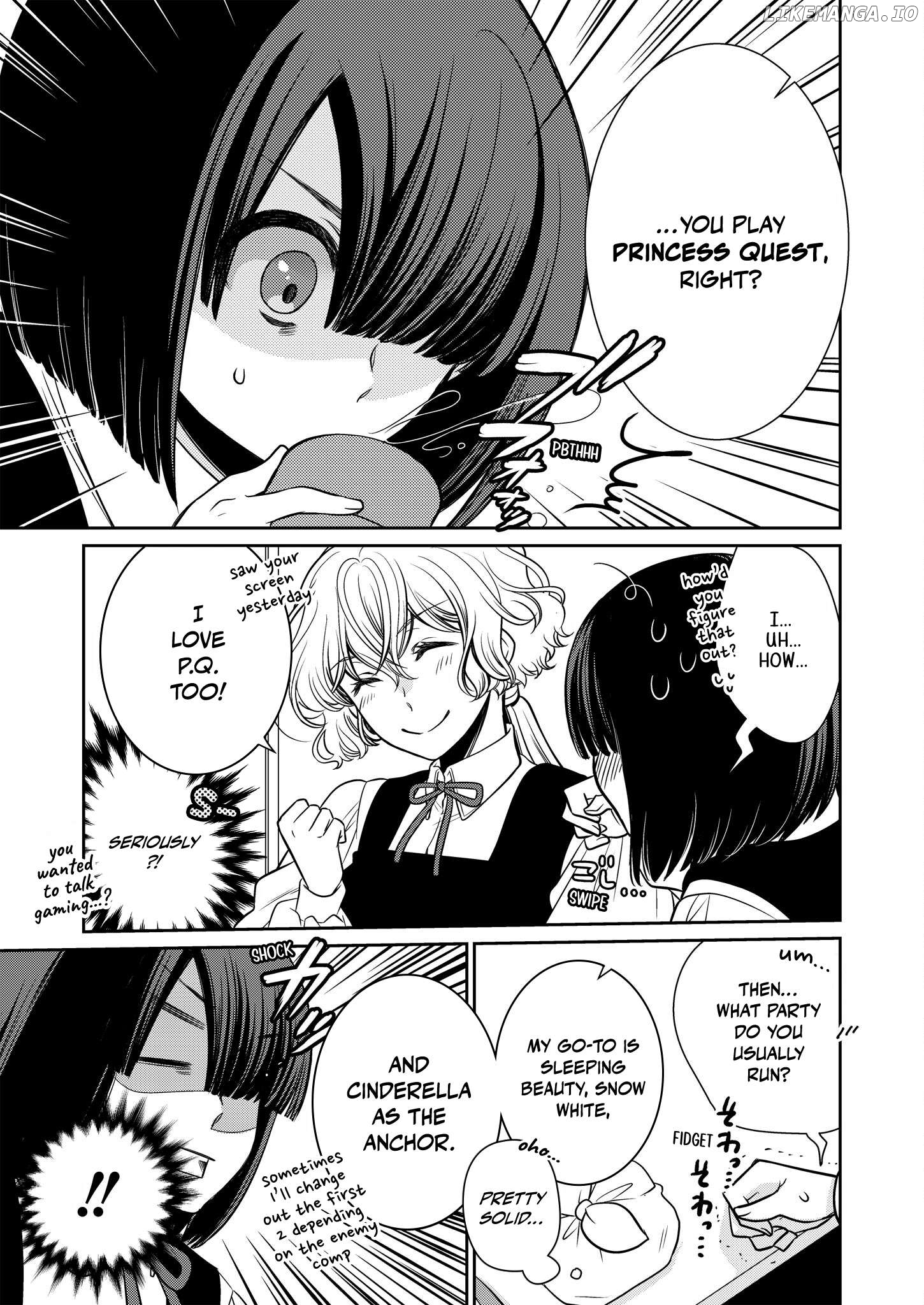 Jyoshikou no Ouji-sama ga Watashi shika Ganchyuu ni nai rashii Yuri Anthology Comic Chapter 4 - page 13