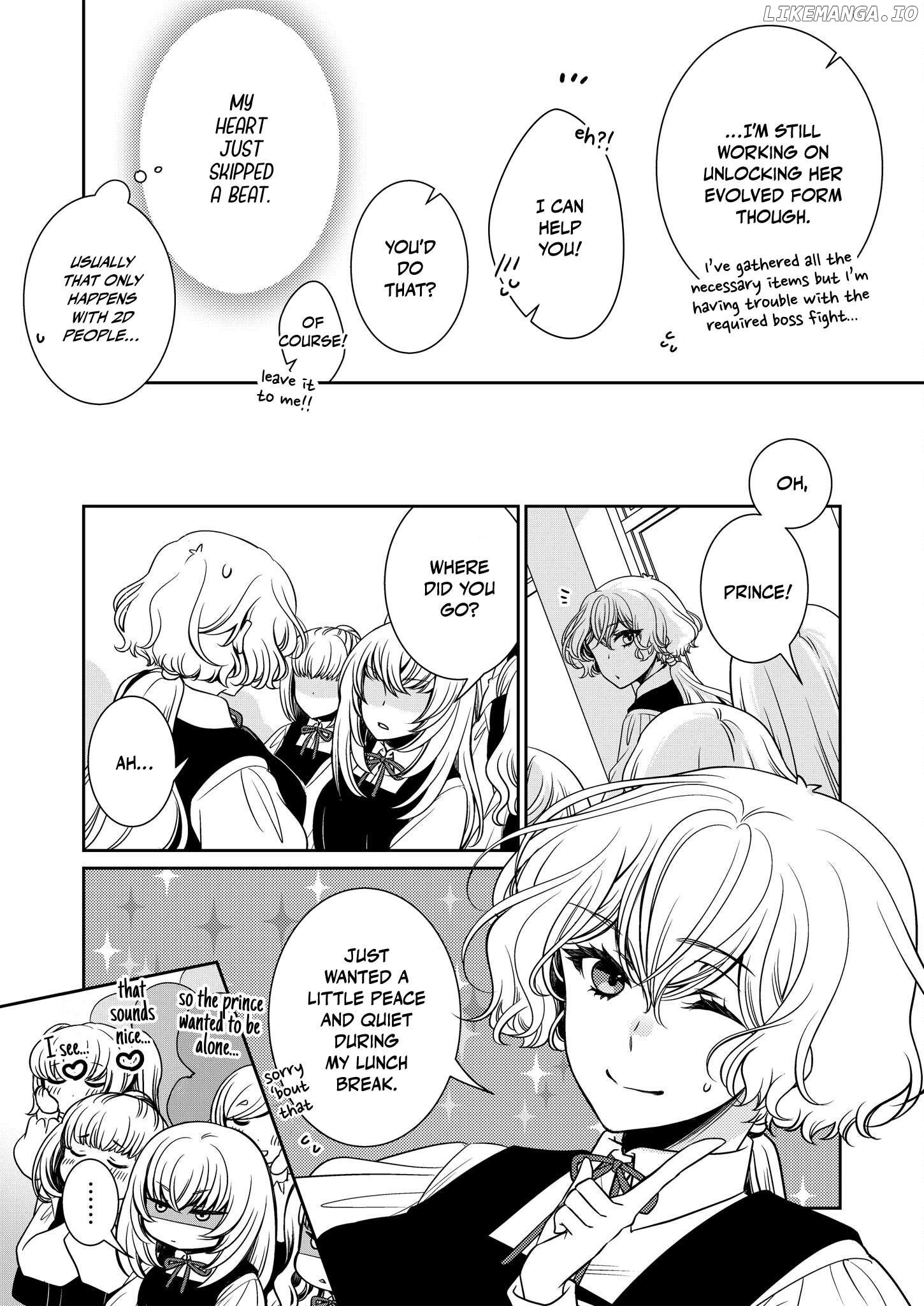 Jyoshikou no Ouji-sama ga Watashi shika Ganchyuu ni nai rashii Yuri Anthology Comic Chapter 4 - page 16