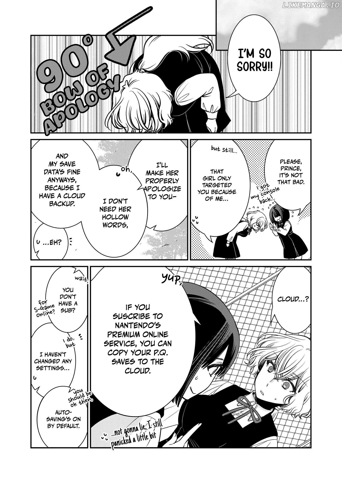 Jyoshikou no Ouji-sama ga Watashi shika Ganchyuu ni nai rashii Yuri Anthology Comic Chapter 4 - page 24