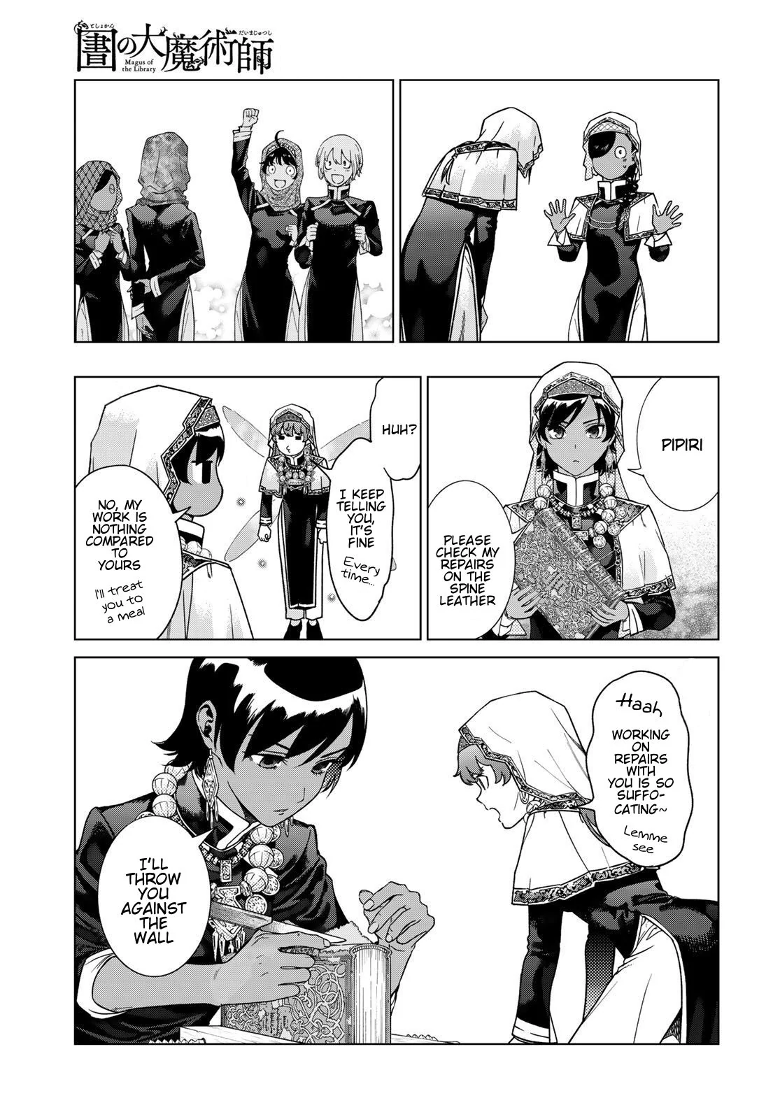 Toshokan No Daimajutsushi Chapter 42 - page 22