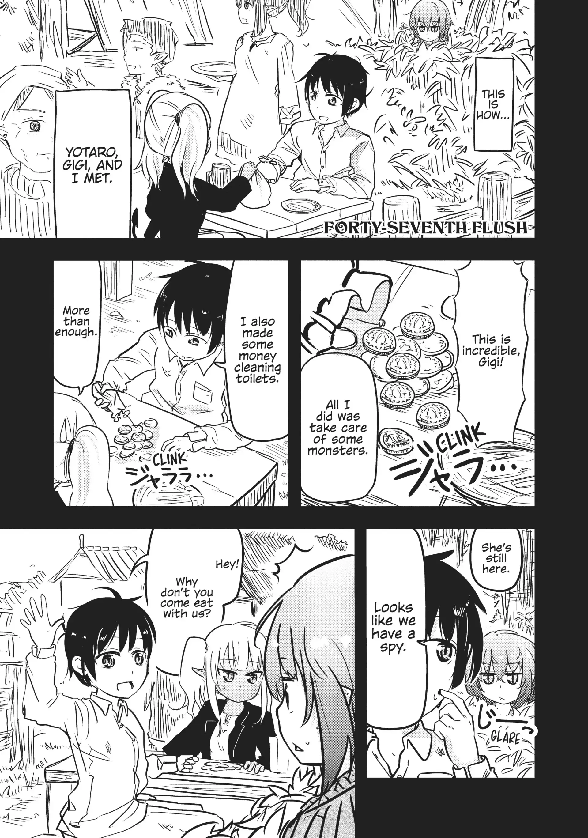 Isekai no Toire de Dai wo suru. Chapter 47 - page 1