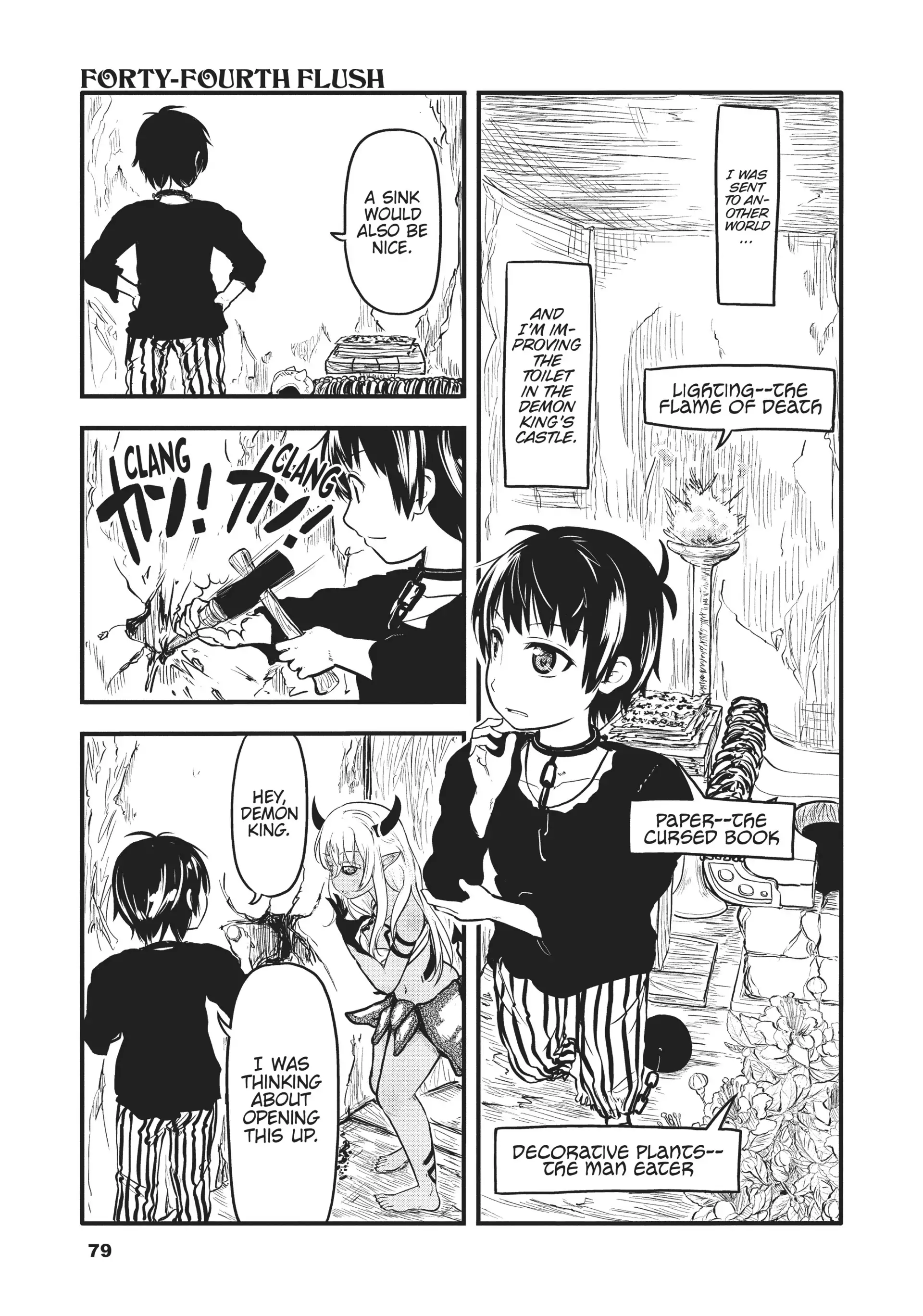 Isekai no Toire de Dai wo suru. Chapter 44 - page 1