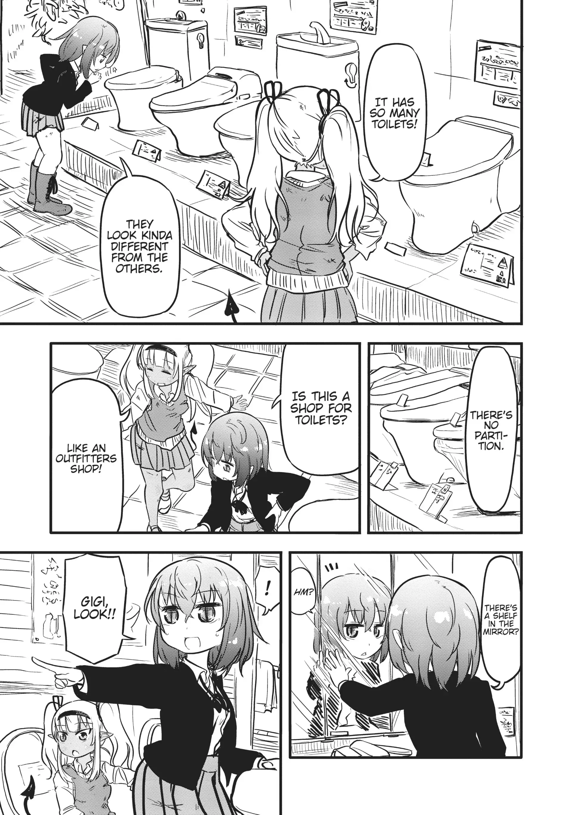 Isekai no Toire de Dai wo suru. Chapter 45 - page 3