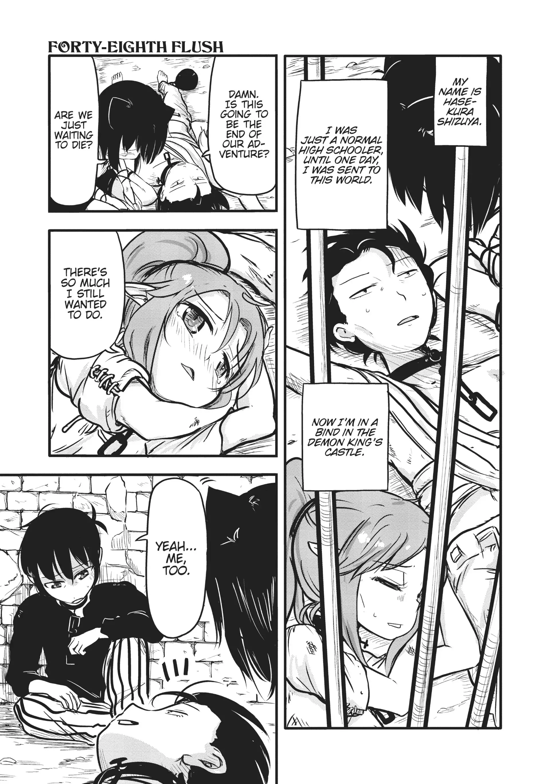 Isekai no Toire de Dai wo suru. Chapter 48 - page 1