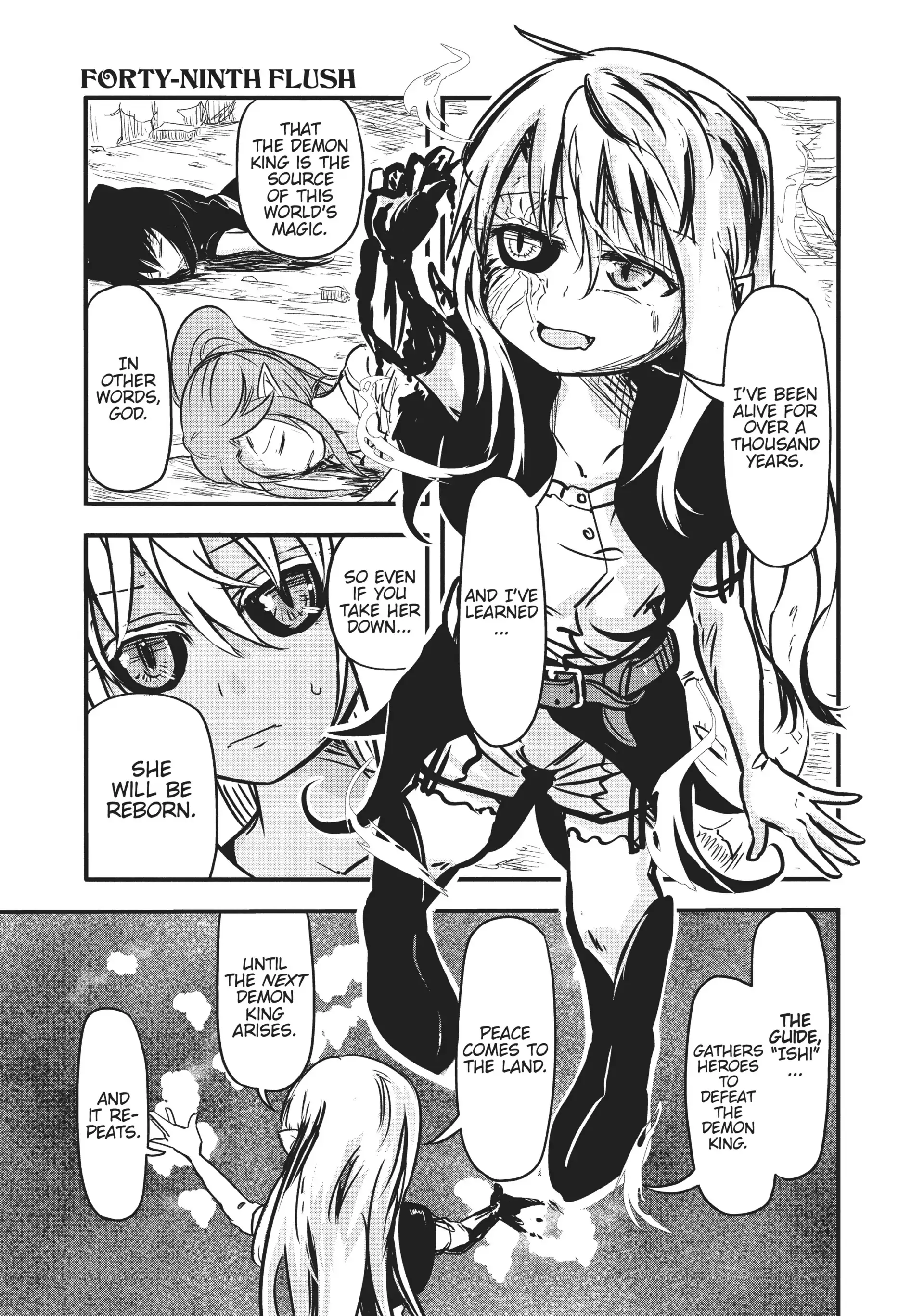 Isekai no Toire de Dai wo suru. Chapter 49 - page 1