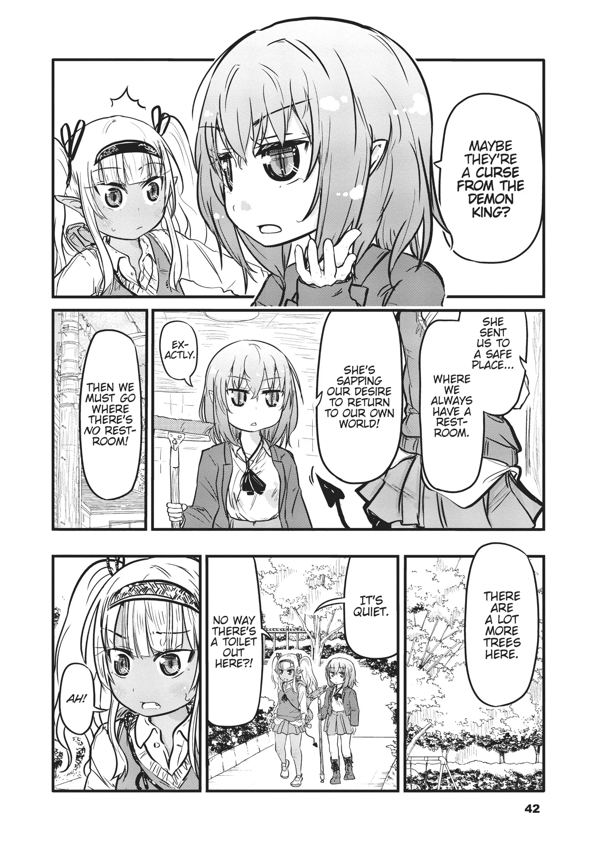 Isekai no Toire de Dai wo suru. Chapter 40 - page 4