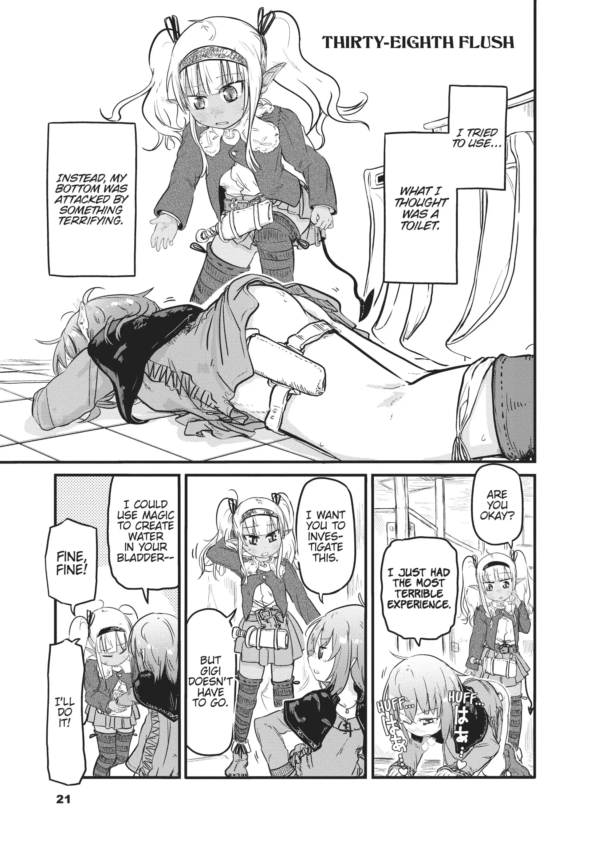 Isekai no Toire de Dai wo suru. Chapter 38 - page 1