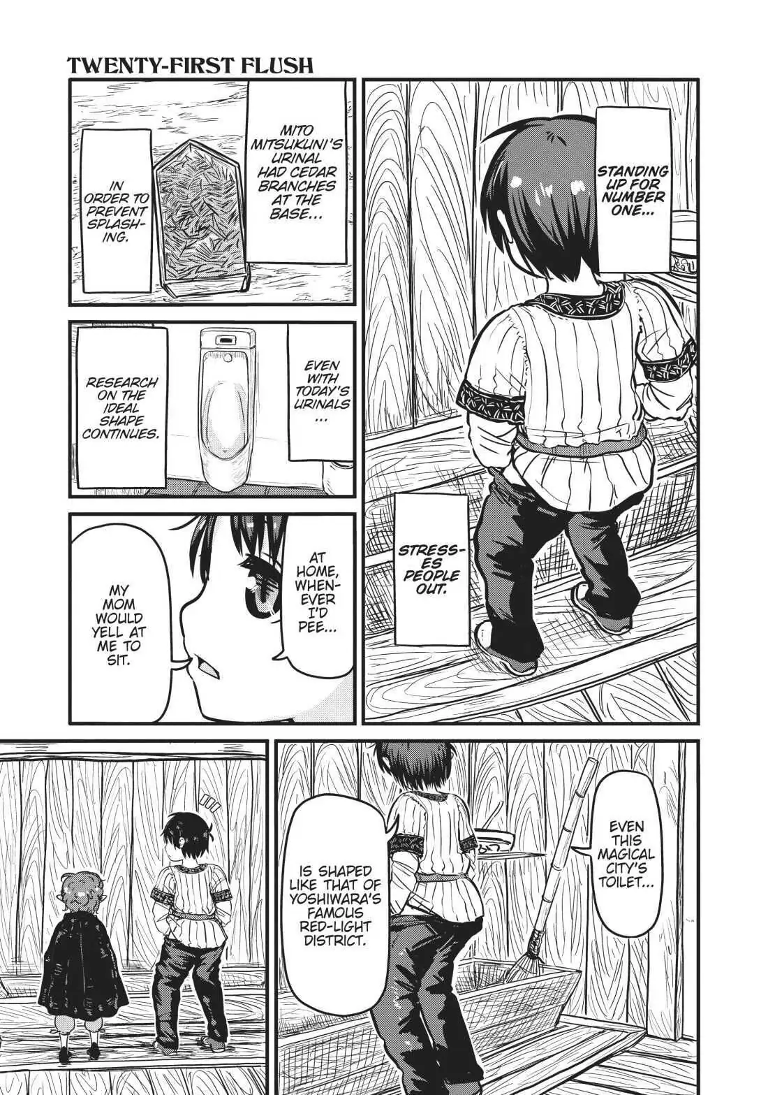 Isekai no Toire de Dai wo suru. Chapter 21 - page 1