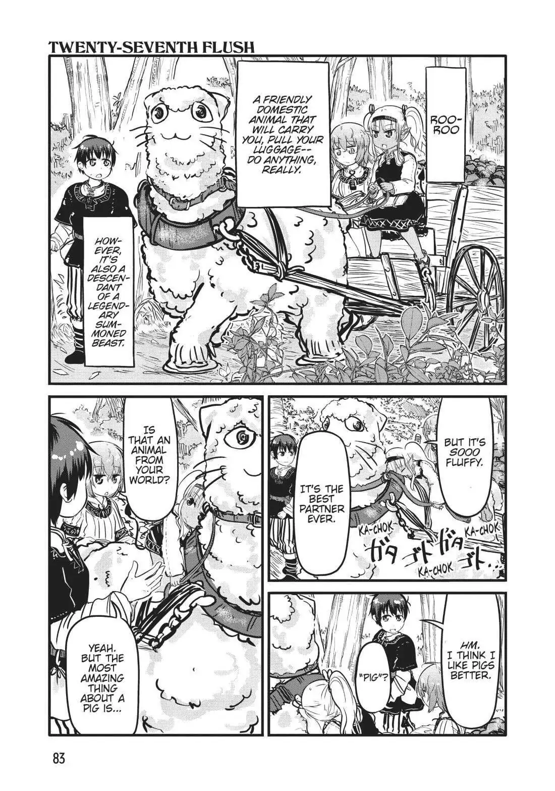 Isekai no Toire de Dai wo suru. Chapter 27 - page 1