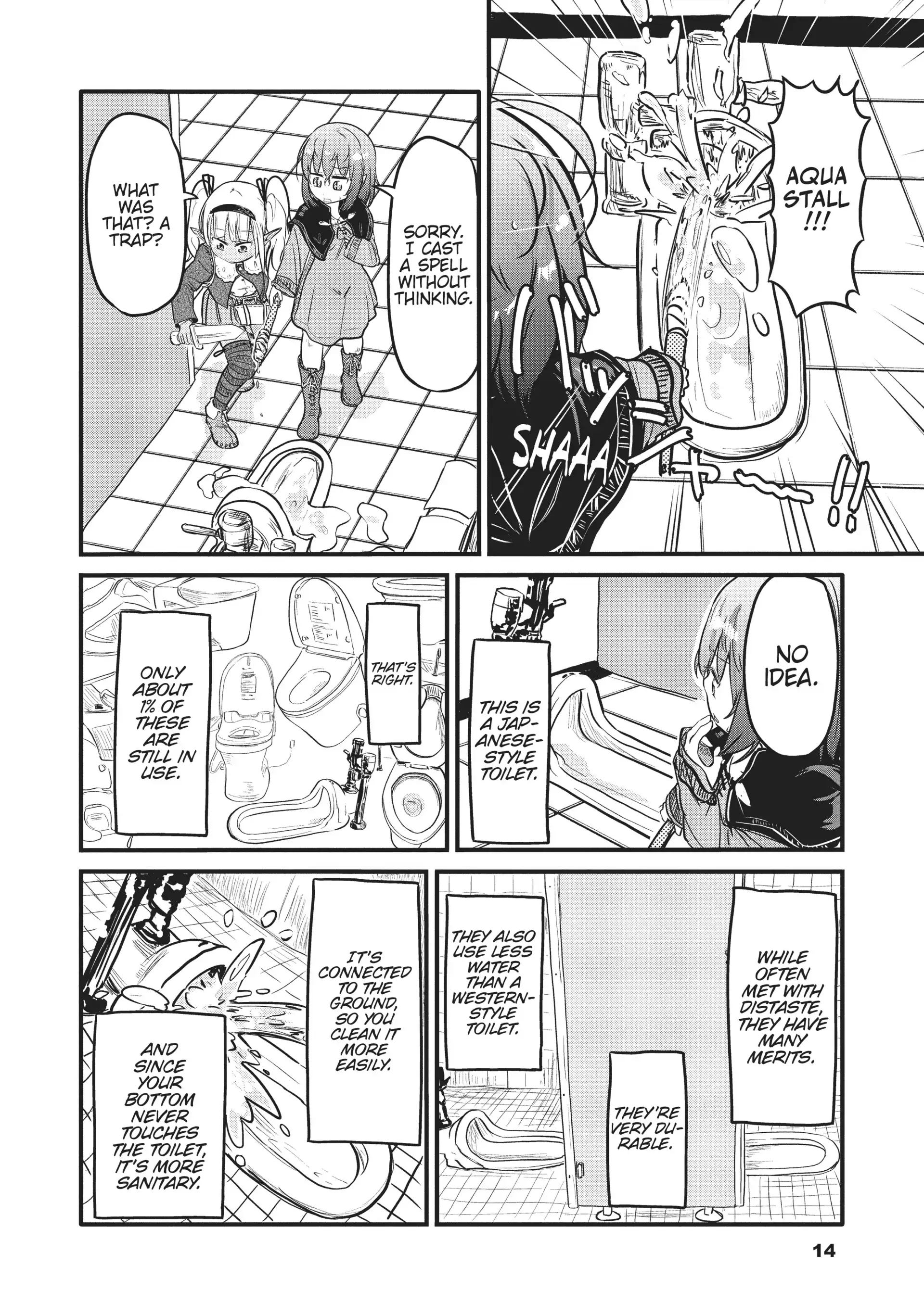 Isekai no Toire de Dai wo suru. Chapter 37 - page 2