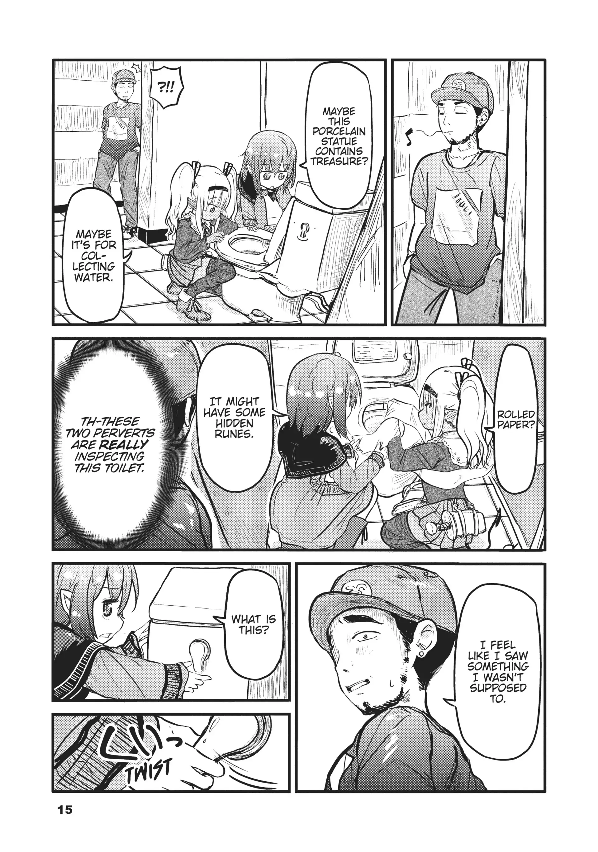 Isekai no Toire de Dai wo suru. Chapter 37 - page 3