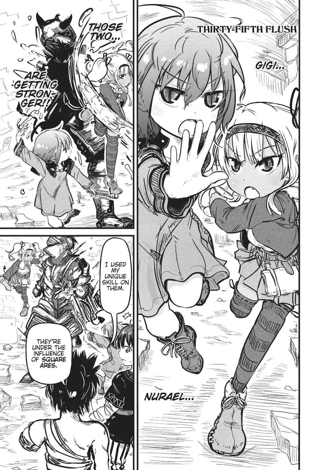 Isekai no Toire de Dai wo suru. Chapter 35 - page 1