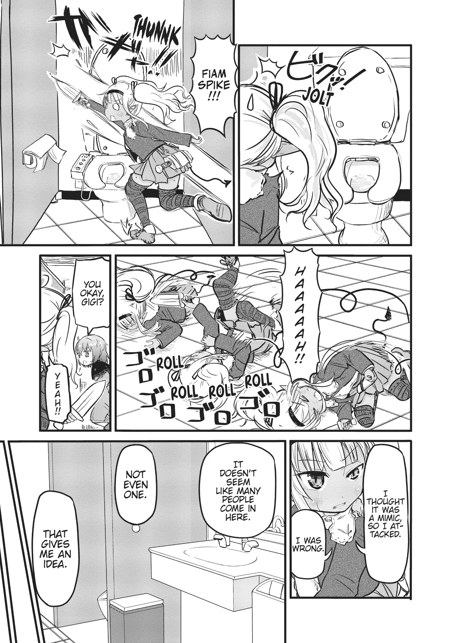 Isekai no Toire de Dai wo suru. Chapter 36 - page 10